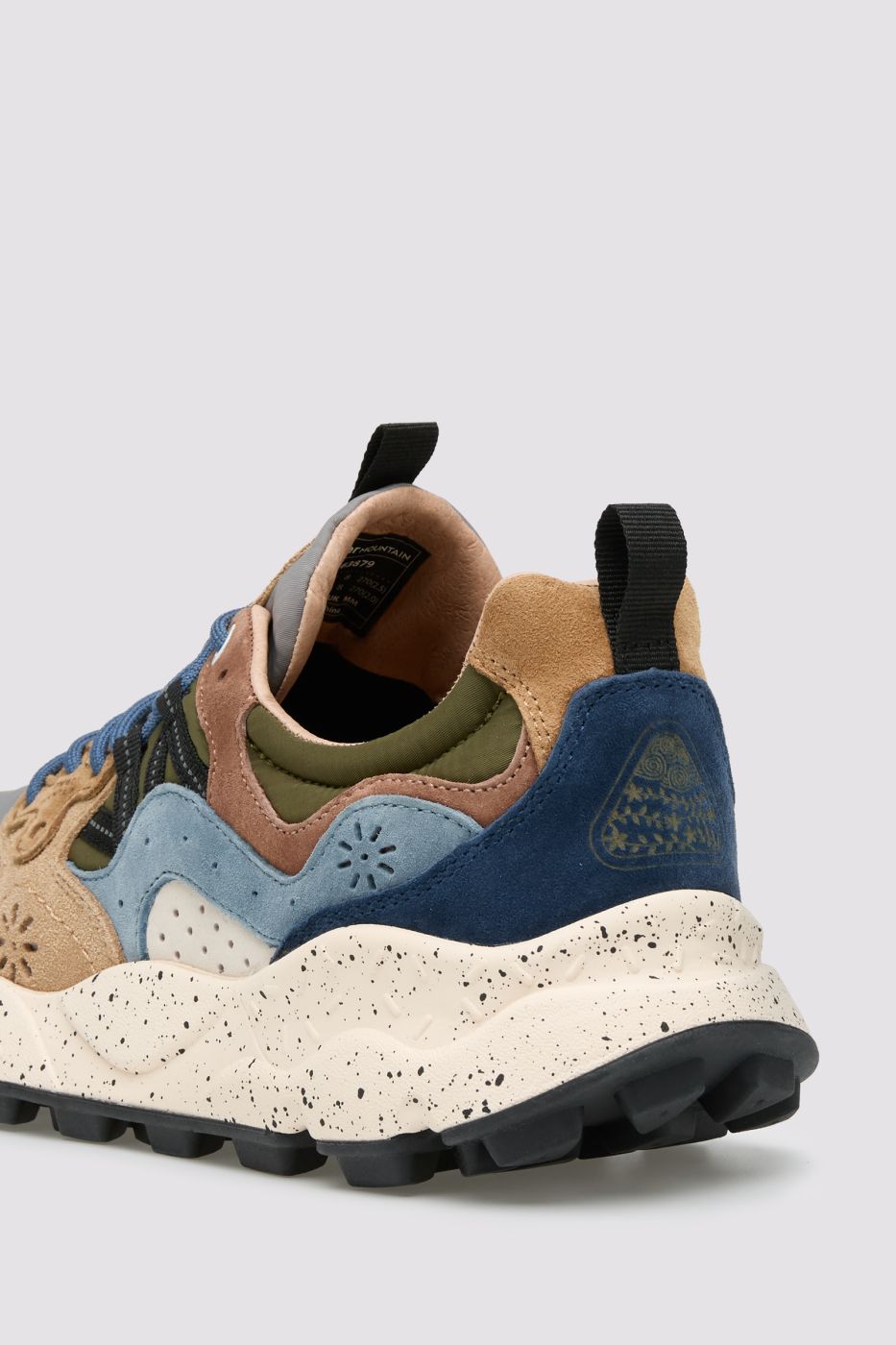 FLOWER MOUNTAIN Sneaker Uomo YAMANO 3-Navy/Grigio/Marrone