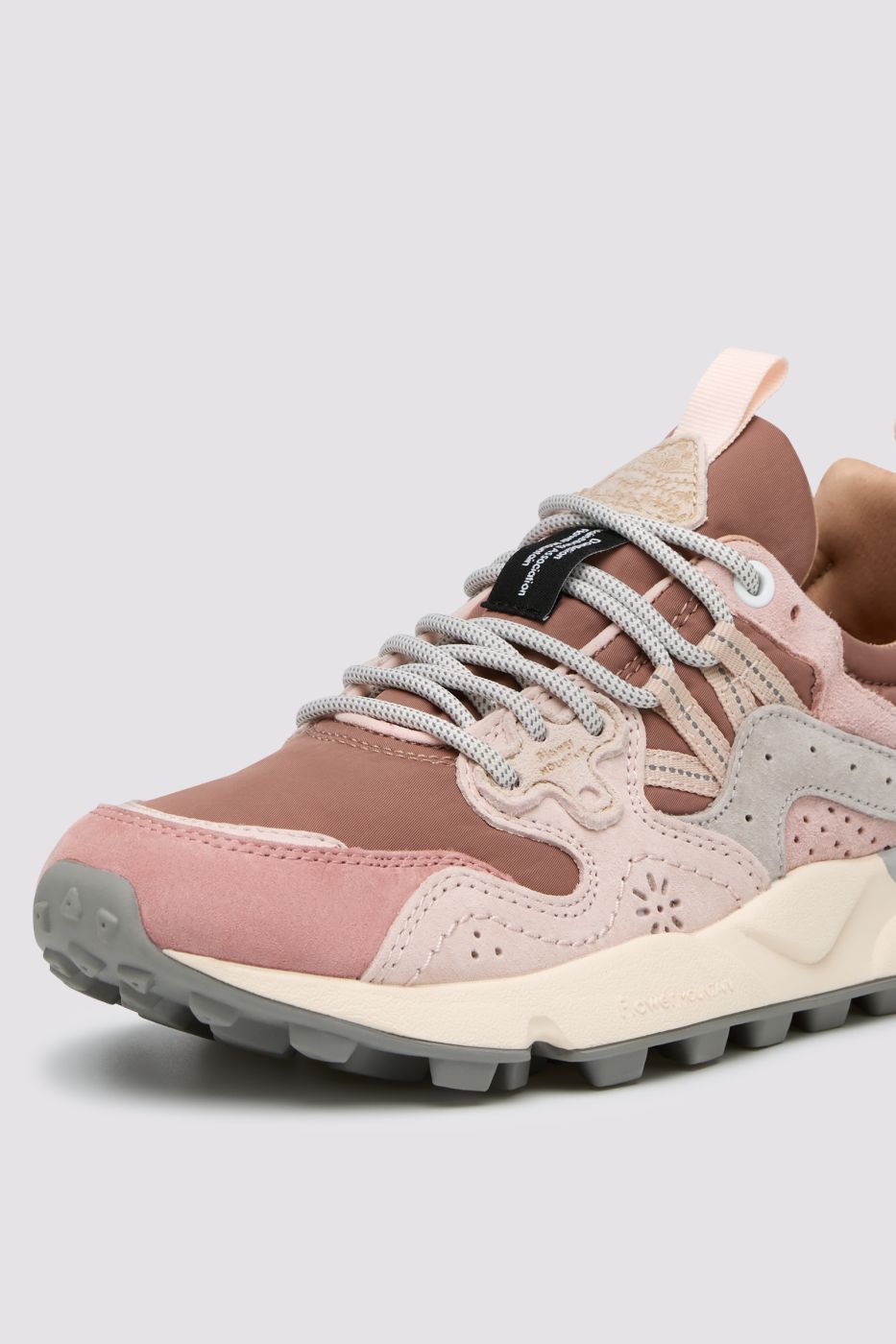 FLOWER MOUNTAIN Sneaker Donna YAMANO 3-Rosa/Grigio
