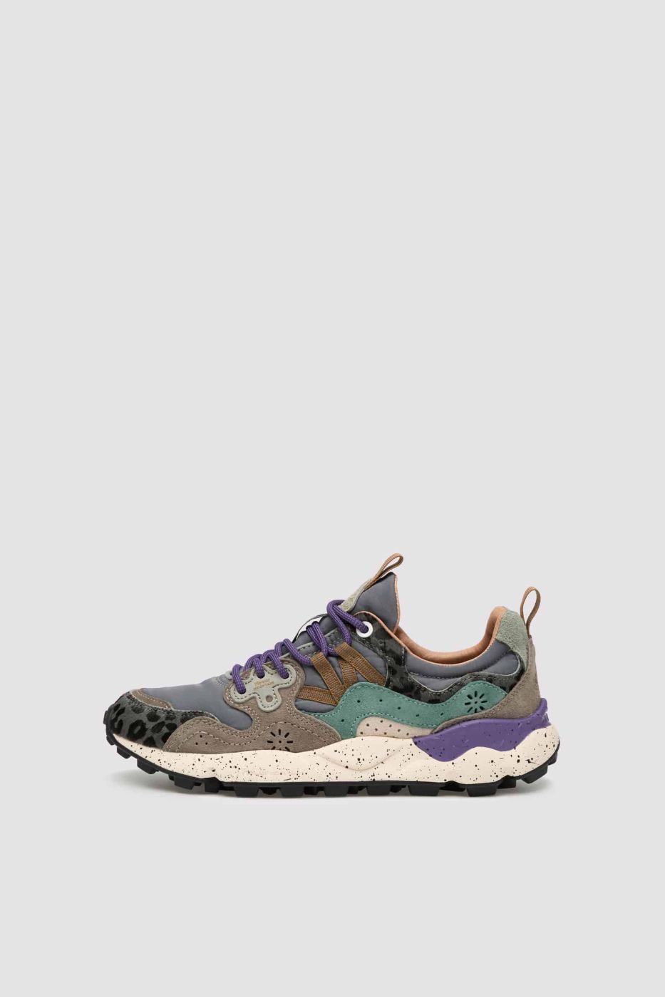 FLOWER MOUNTAIN Sneaker Donna YAMANO 3-Grigio Scuro