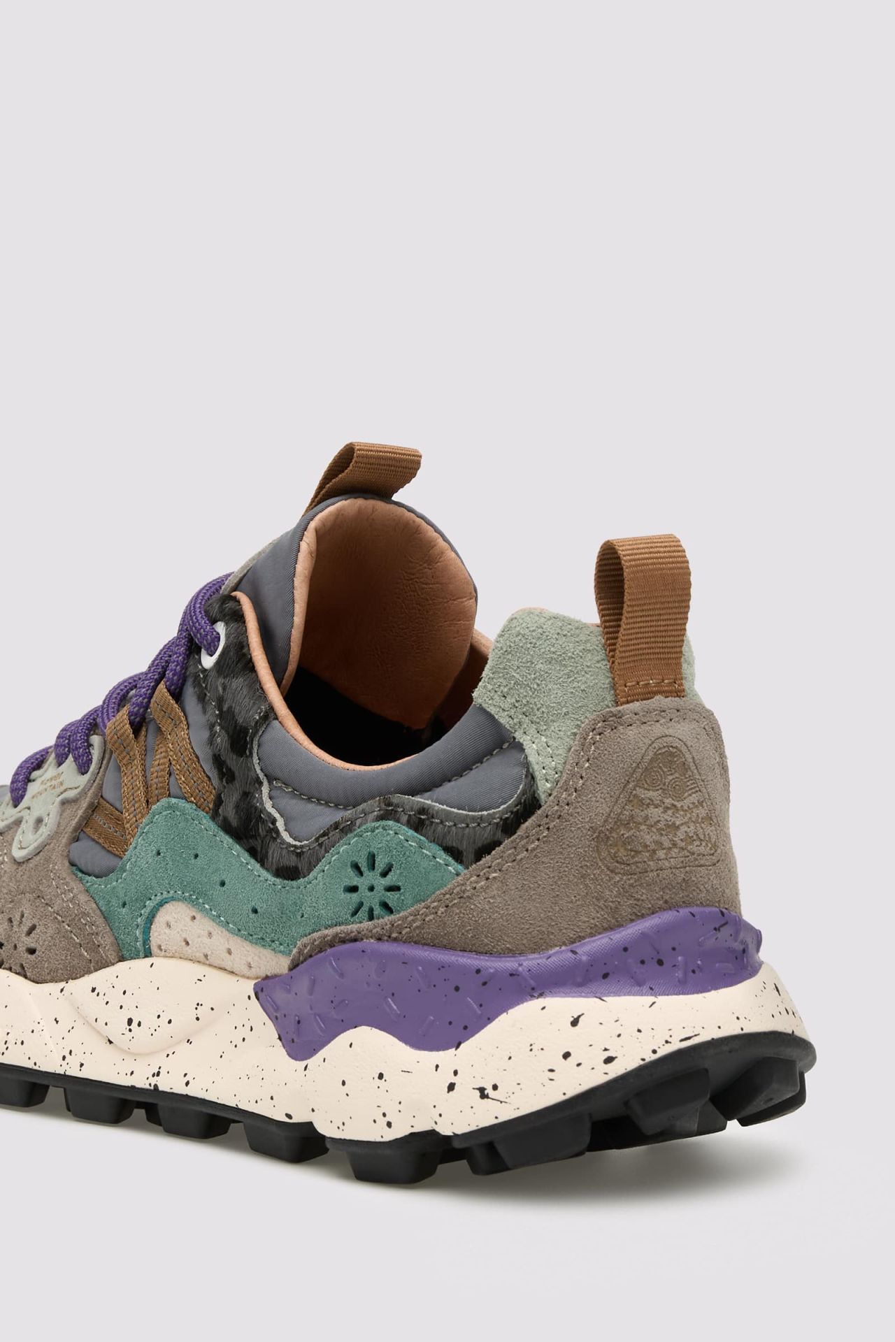 FLOWER MOUNTAIN Sneaker Donna YAMANO 3-Grigio Scuro