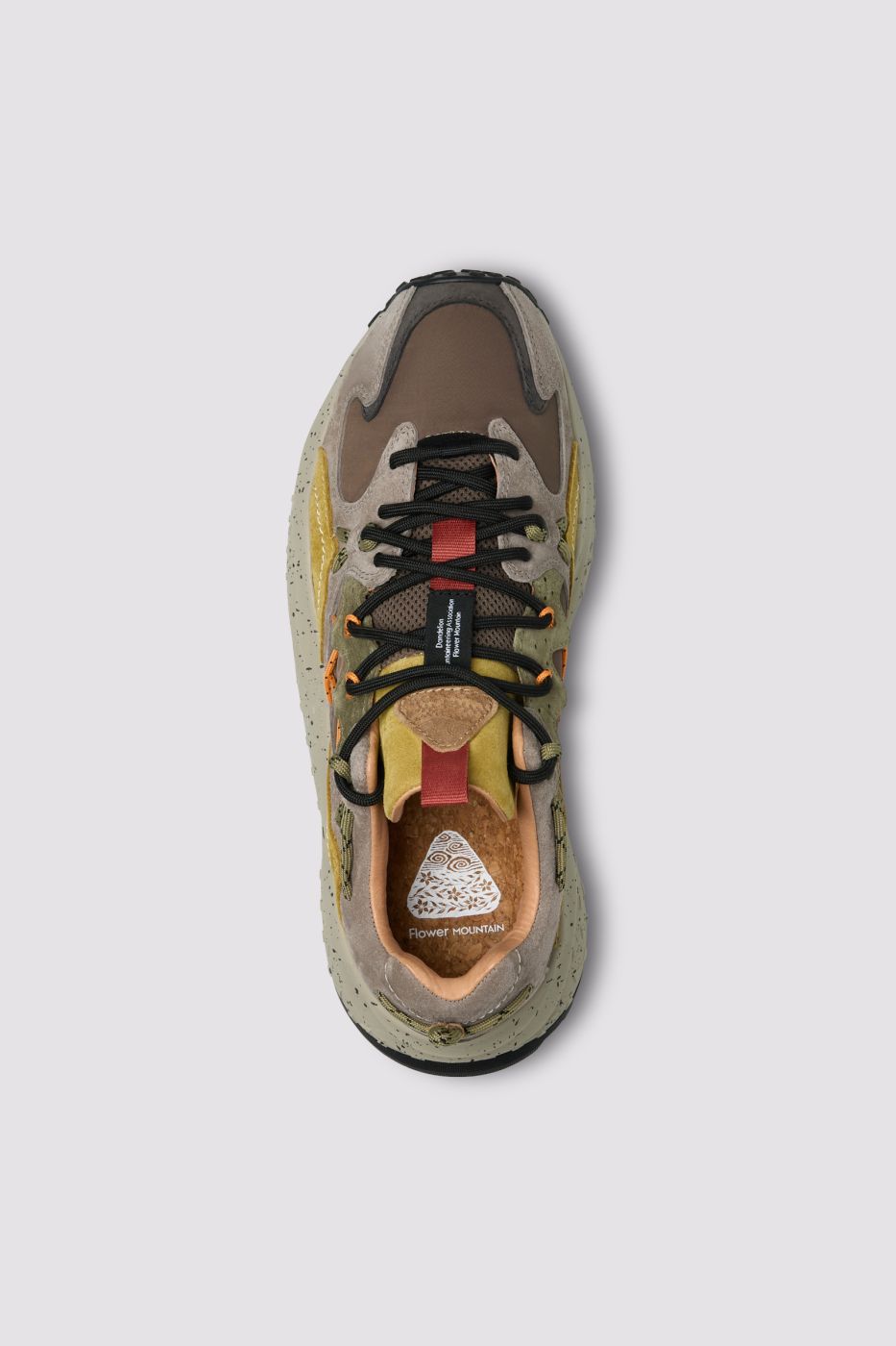 FLOWER MOUNTAIN Sneaker Uomo YAMABUSHI-Marrone/Tortora