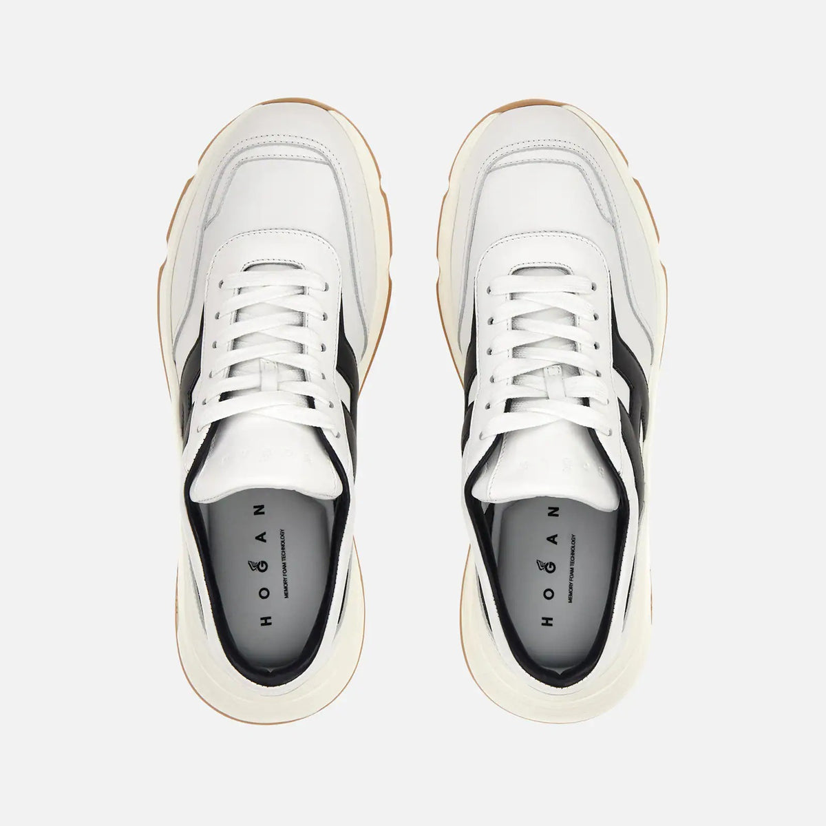 HOGAN SNEAKER UOMO HYPERLIGHT-Bianco/Blu
