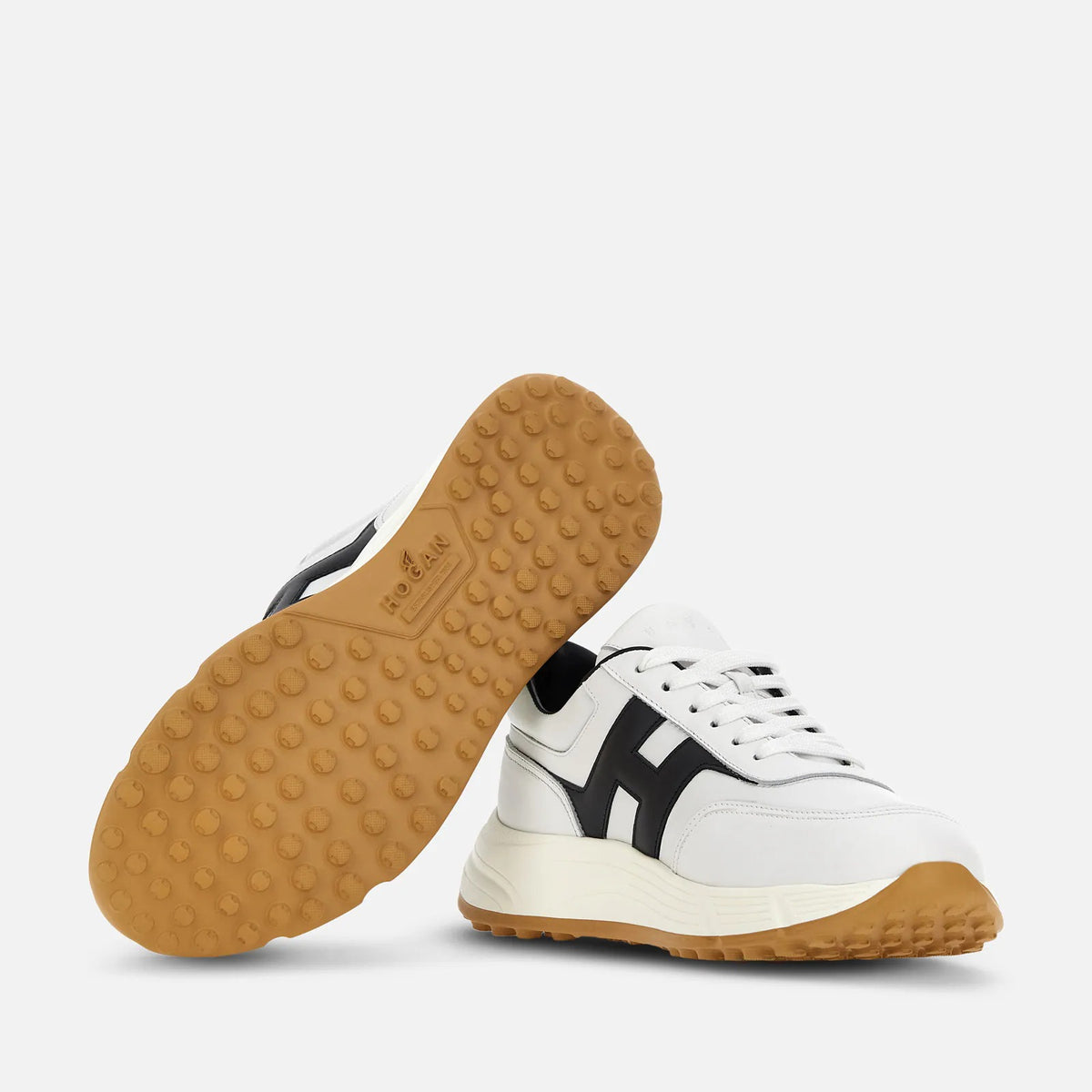 HOGAN SNEAKER UOMO HYPERLIGHT-Bianco/Blu