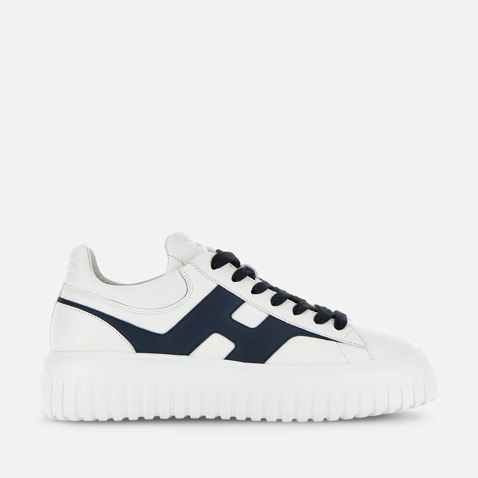 HOGAN Sneaker Uomo H-Stripes-Bianco/Blu