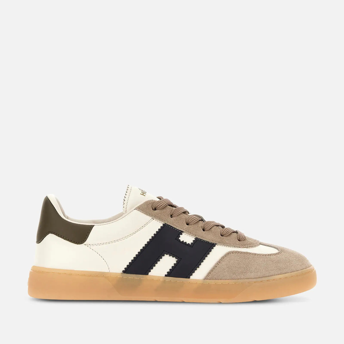 HOGAN SNEAKER Uomo COOL-Avorio/Beige/Marrone