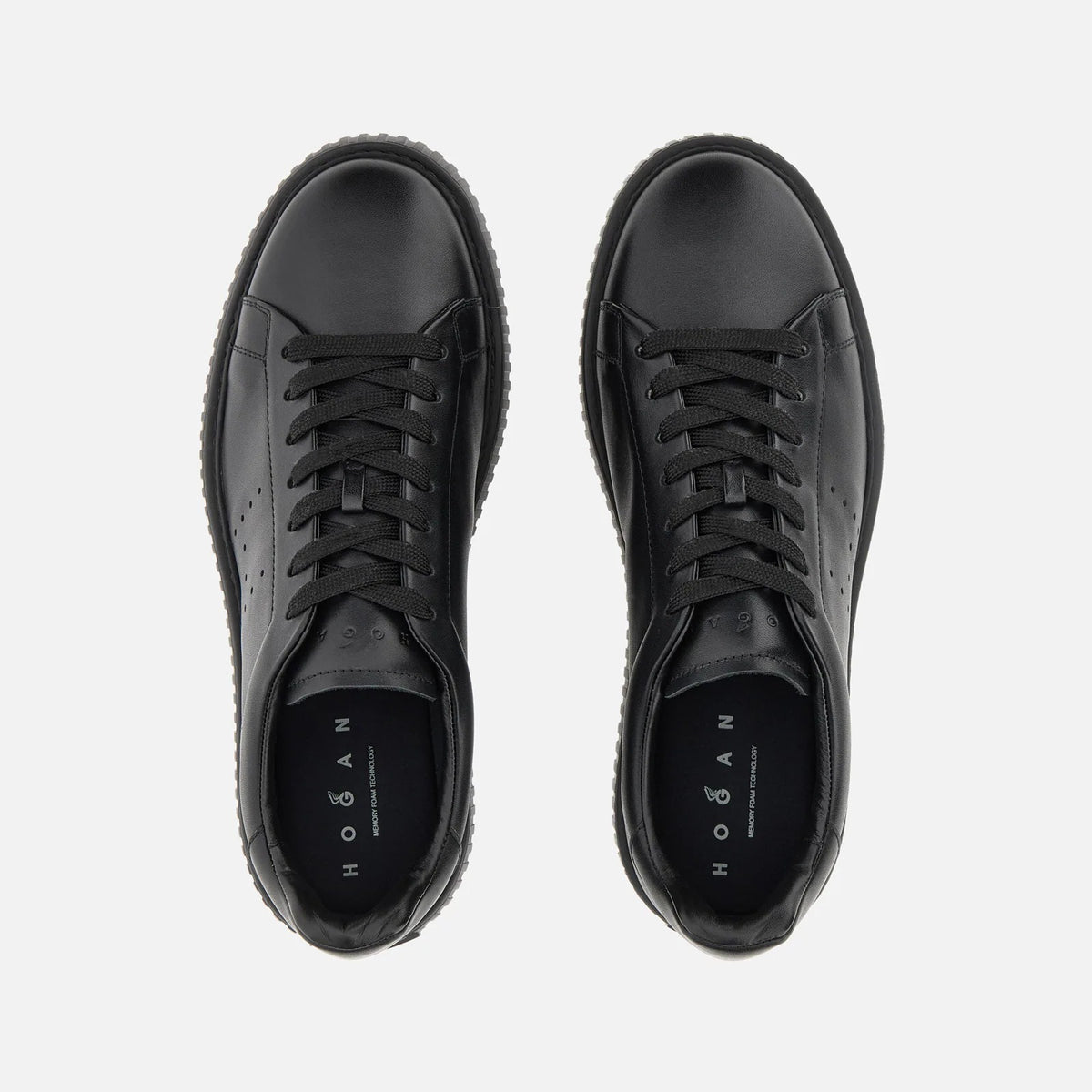 HOGAN Sneaker Uomo H-Stripes-Nero
