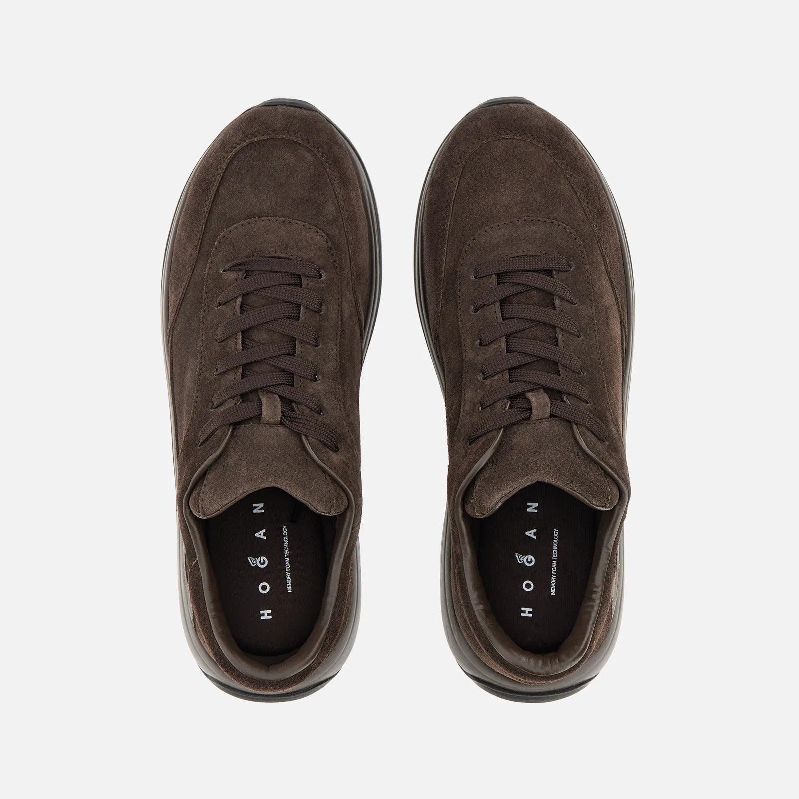 HOGAN Sneaker Uomo Hi-Light-Marrone