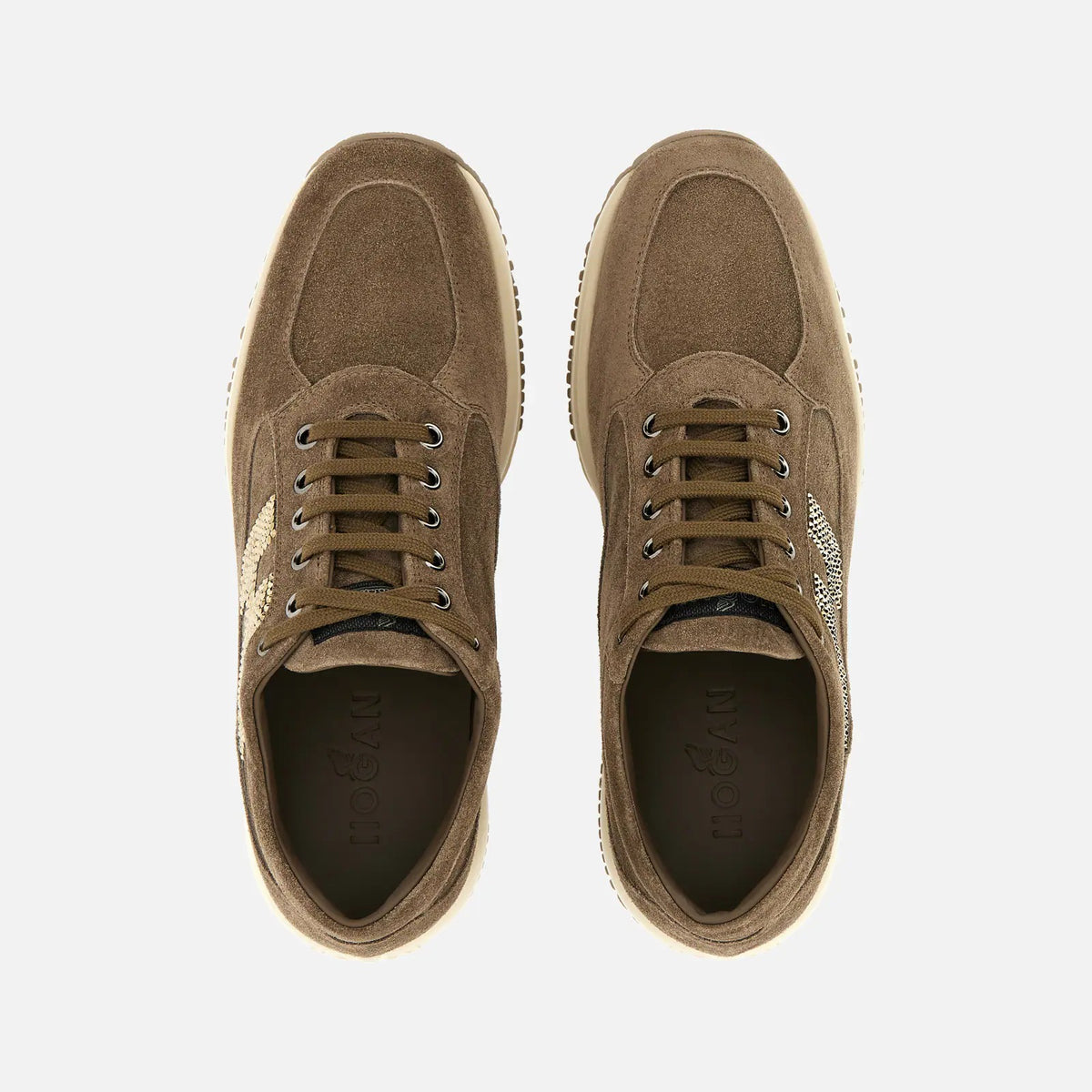 HOGAN Sneaker Donna Interactive-Verde