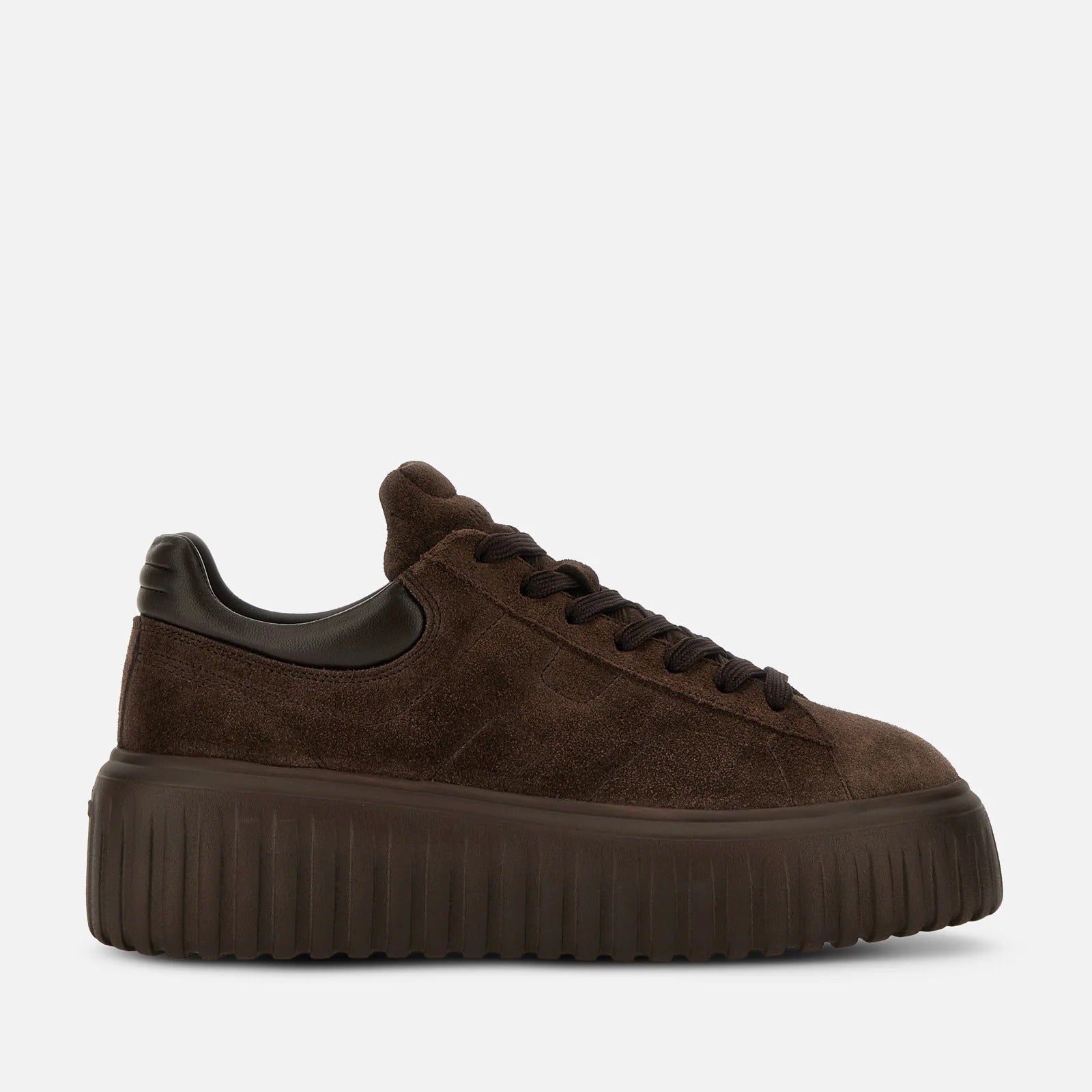 HOGAN Sneaker Donna H-Stripes-Marrone