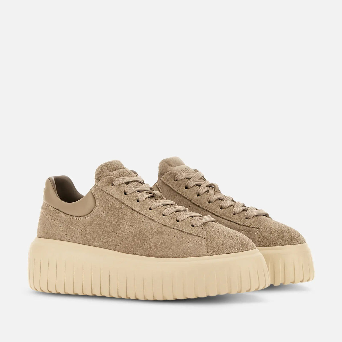 HOGAN Sneaker Donna H-Stripes-Beige