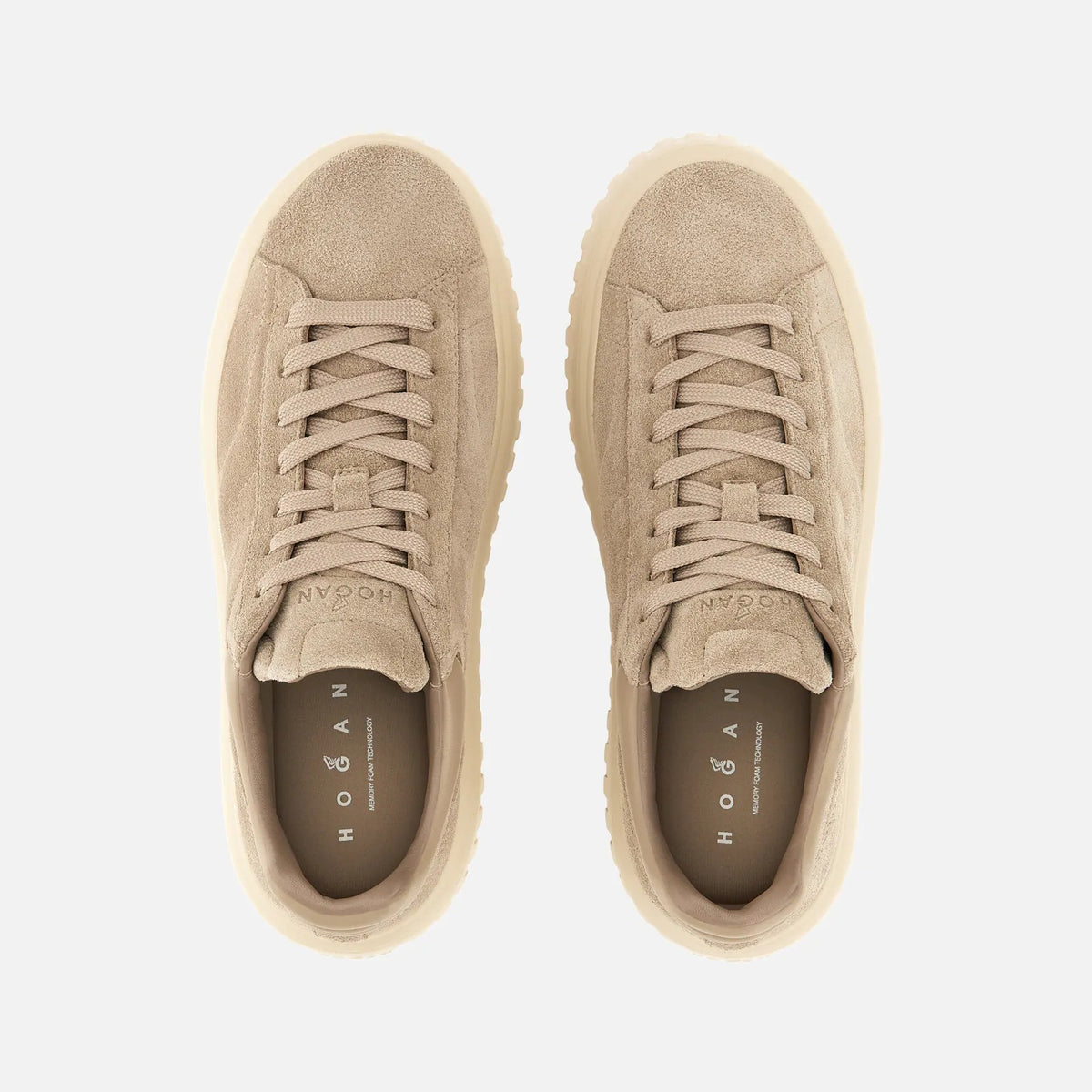 HOGAN Sneaker Donna H-Stripes-Beige