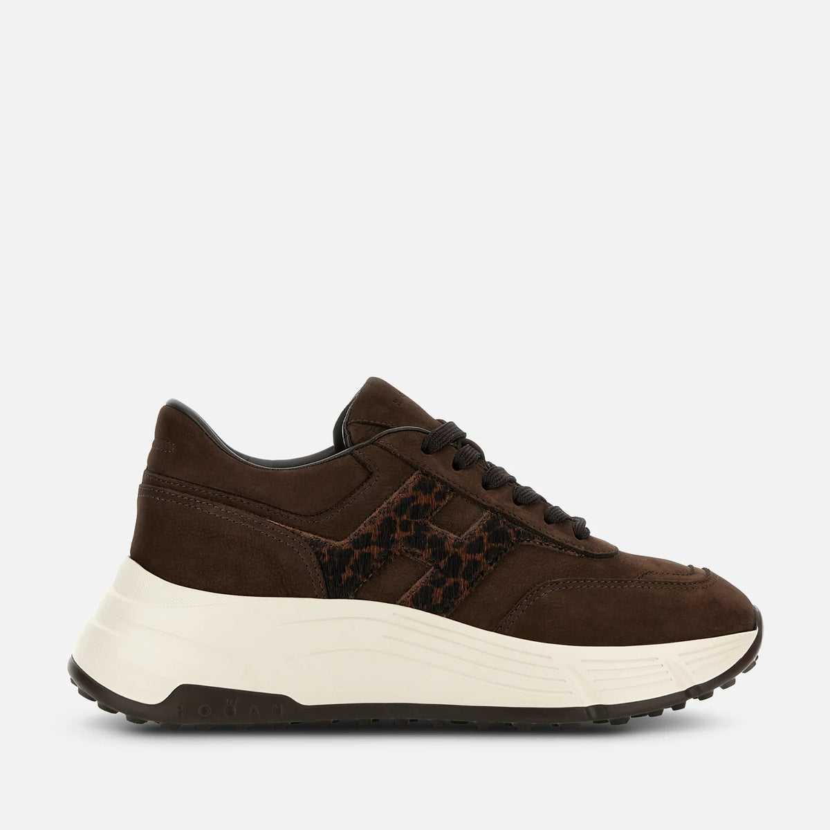 HOGAN Sneaker Donna Hi-Fi H669-Marrone