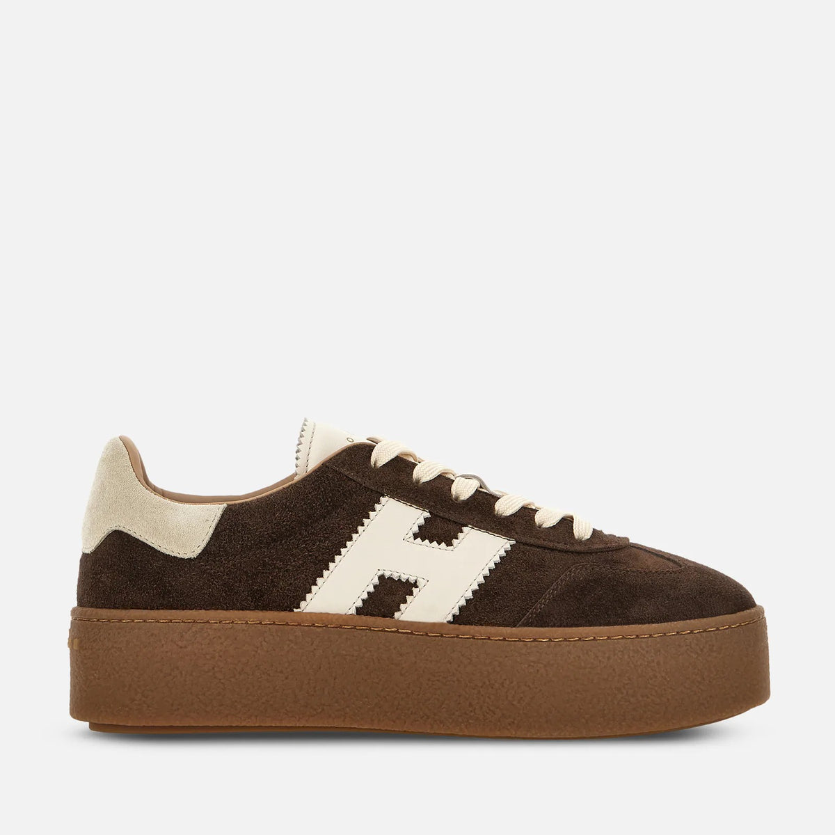 HOGAN Sneaker Donna Cool H698-Marrone