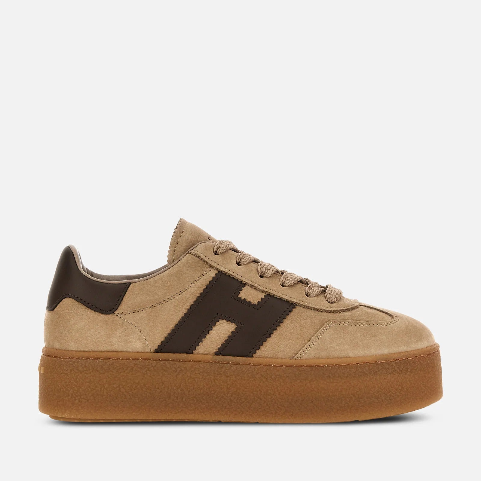 HOGAN Sneaker Donna Cool H698-Marrone Beige