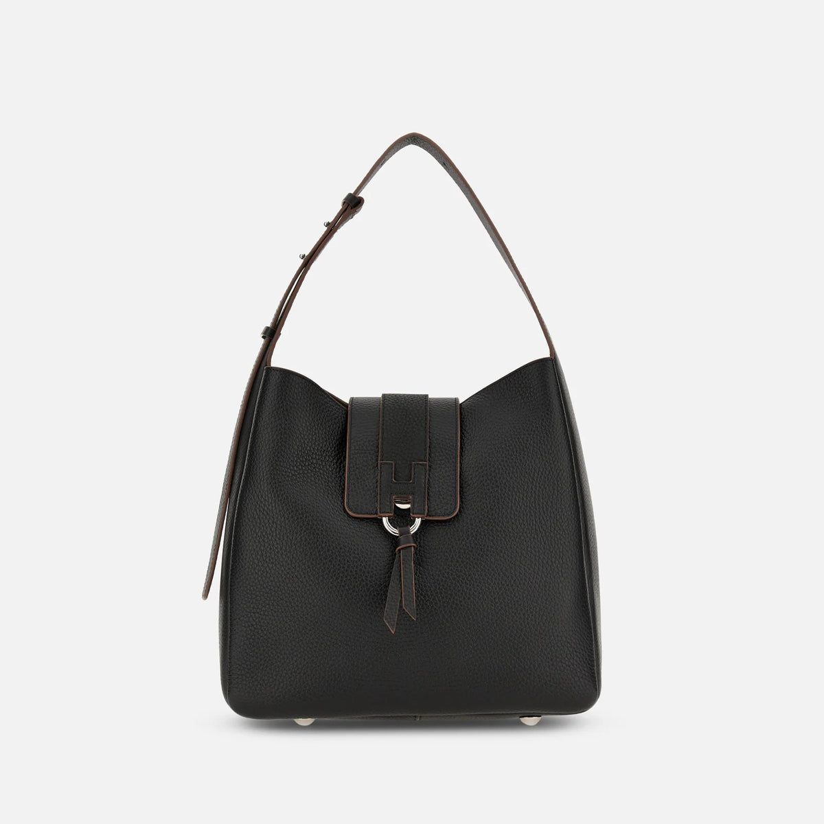 HOGAN BORSA HOBO TREND-Nero