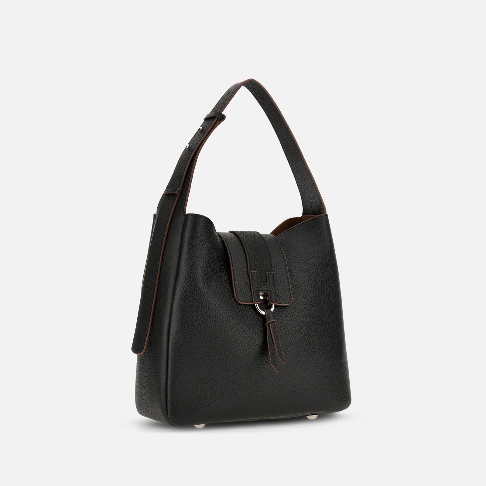 HOGAN BORSA HOBO TREND-Nero