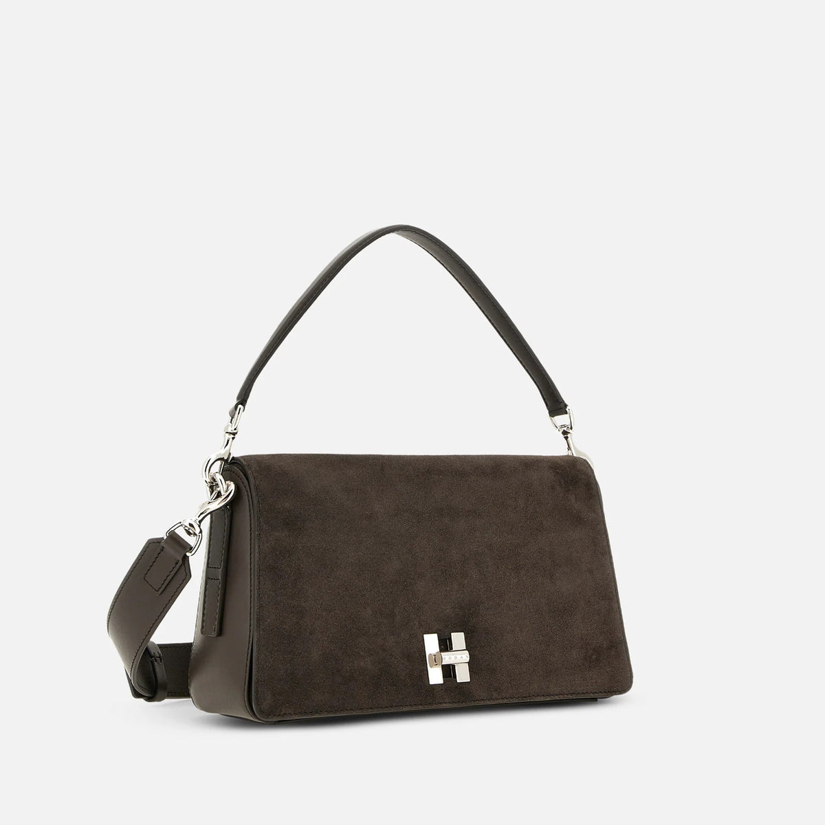 HOGAN BORSA FLAP H-TURN-Marrone
