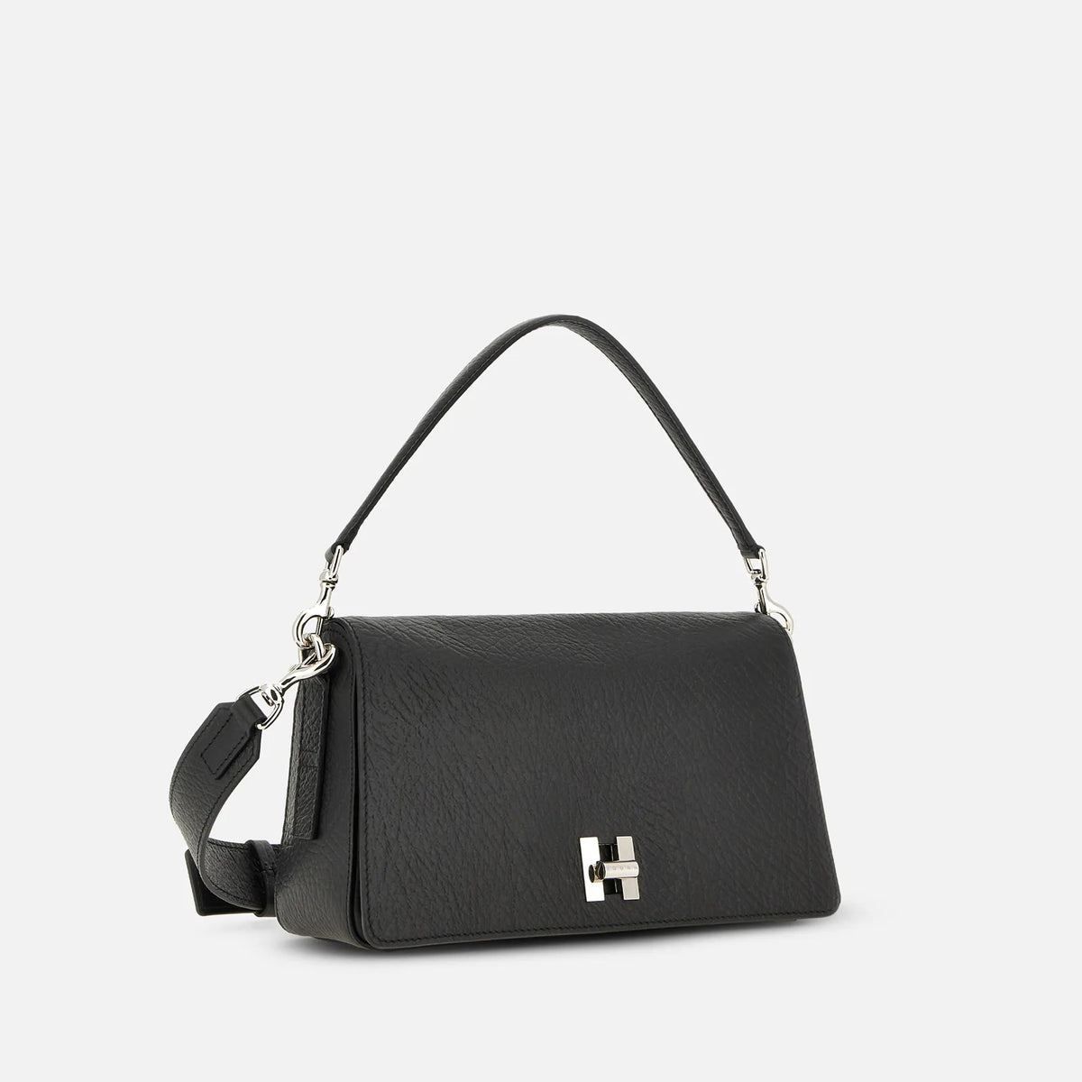 HOGAN BORSA FLAP H-TURN-Nero
