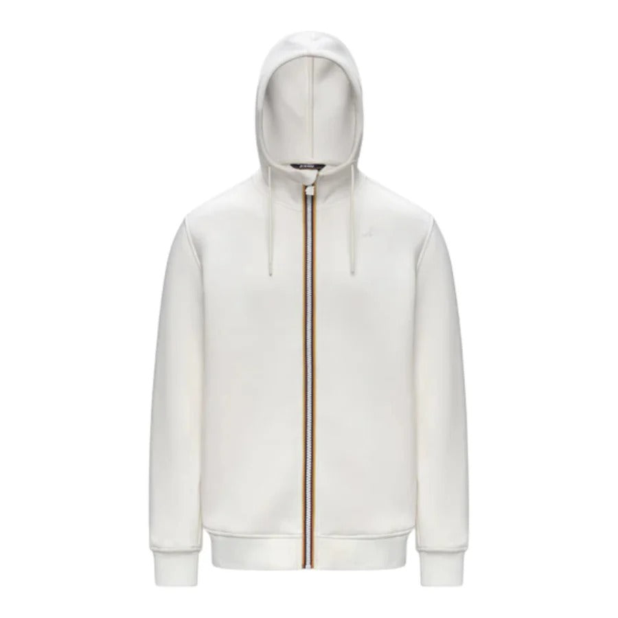 K-WAY Felpa Uomo RAINER SPACER-White