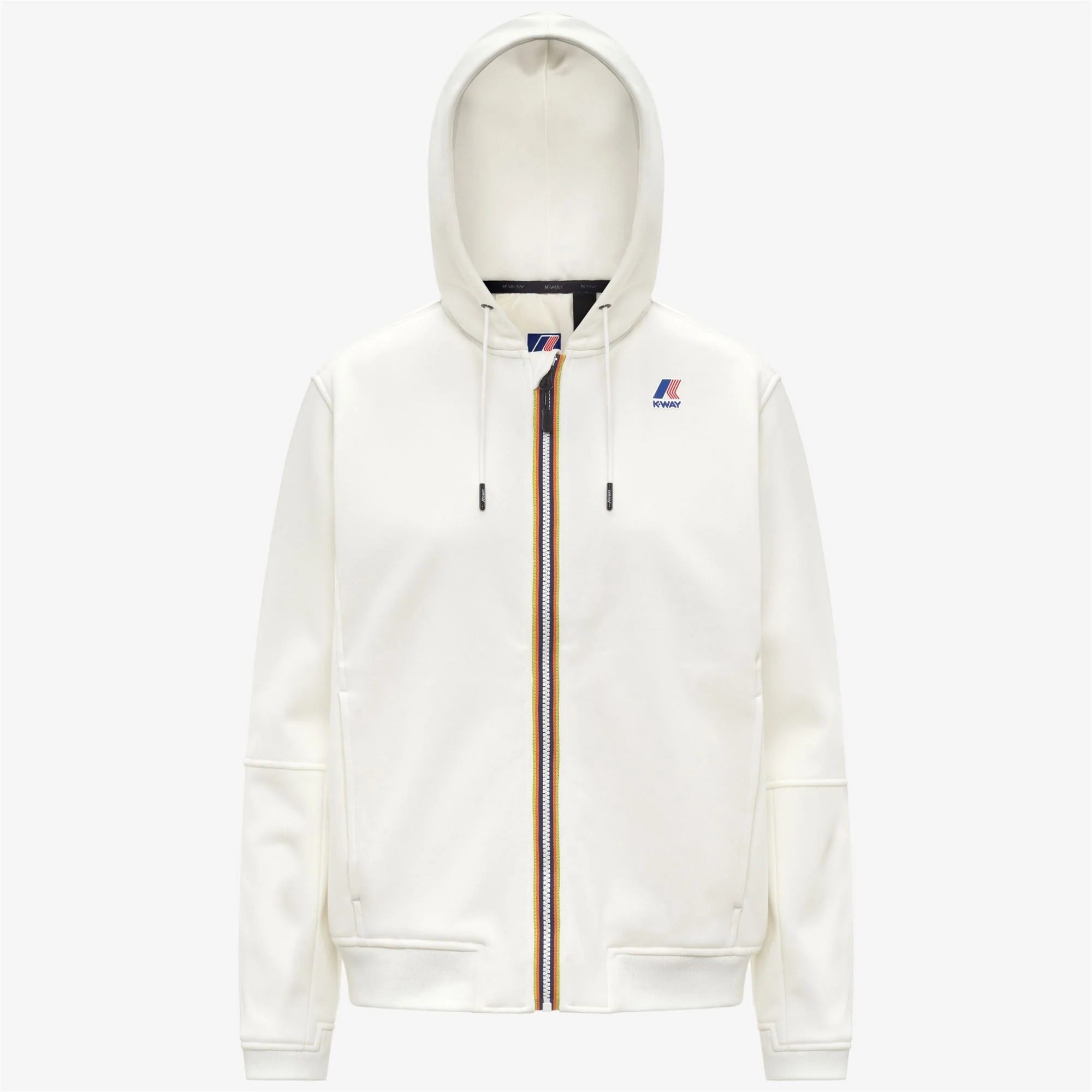 K-WAY Felpa Unisex PROSPER BRUSHED PC-White