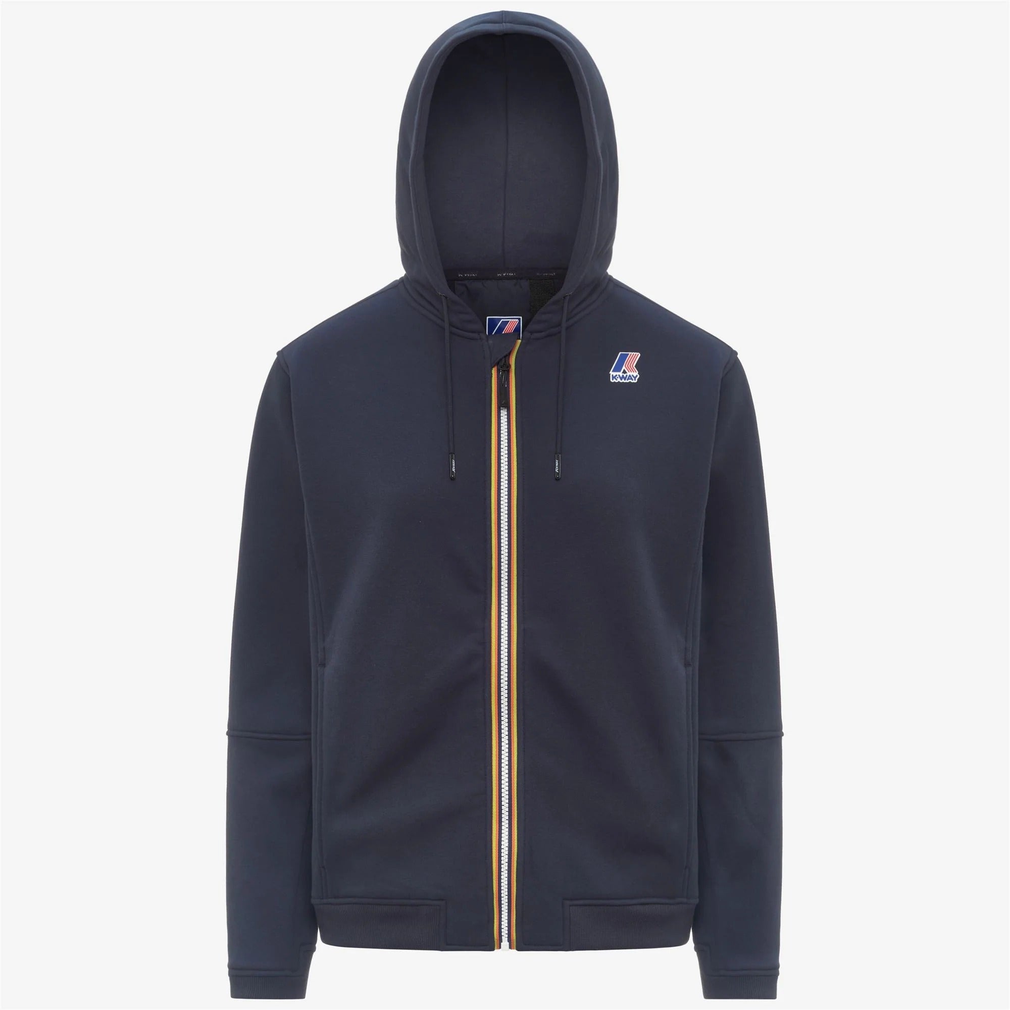 K-WAY Felpa Unisex PROSPER BRUSHED PC-Blue Depth