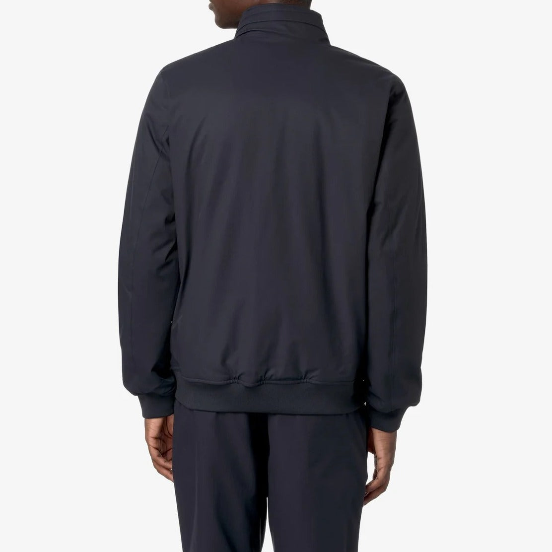 K-WAY Giacca Uomo AMAURY TWILL MARMOTTA-Blue Depth