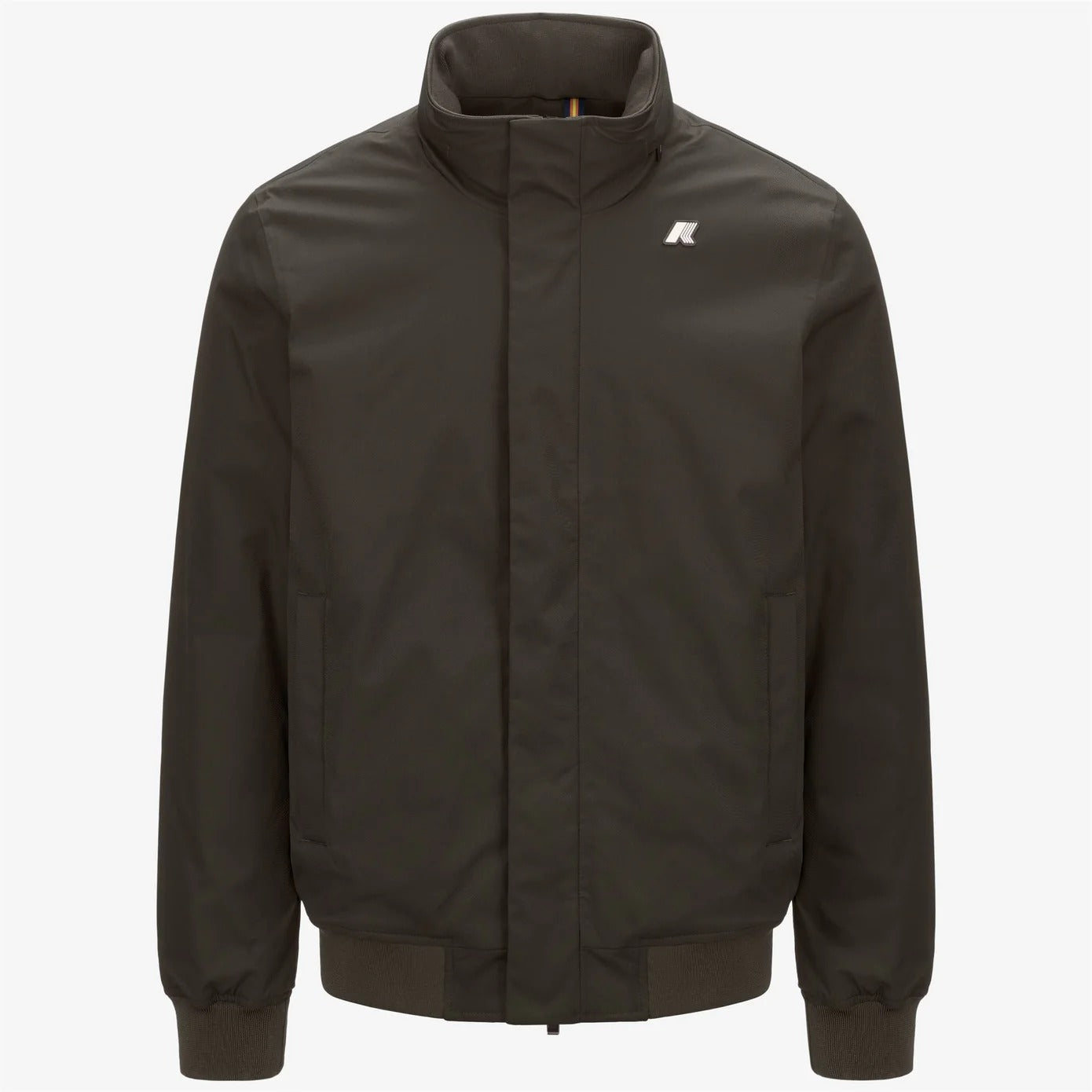 K-WAY Giacca Uomo AMAURY TWILL MARMOTTA-Black Olive