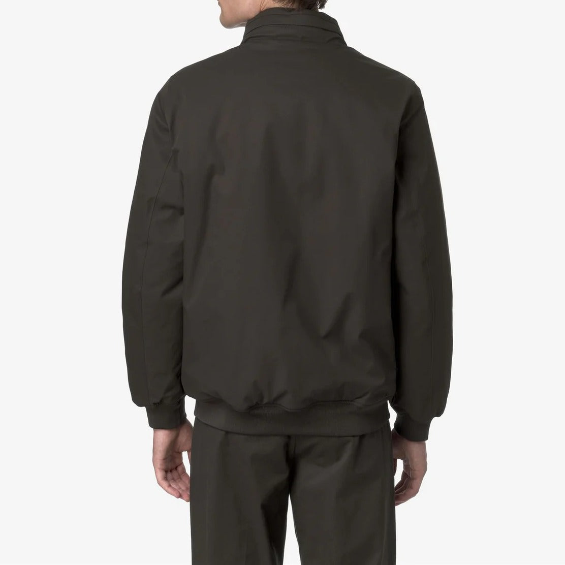 K-WAY Giacca Uomo AMAURY TWILL MARMOTTA-Black Olive