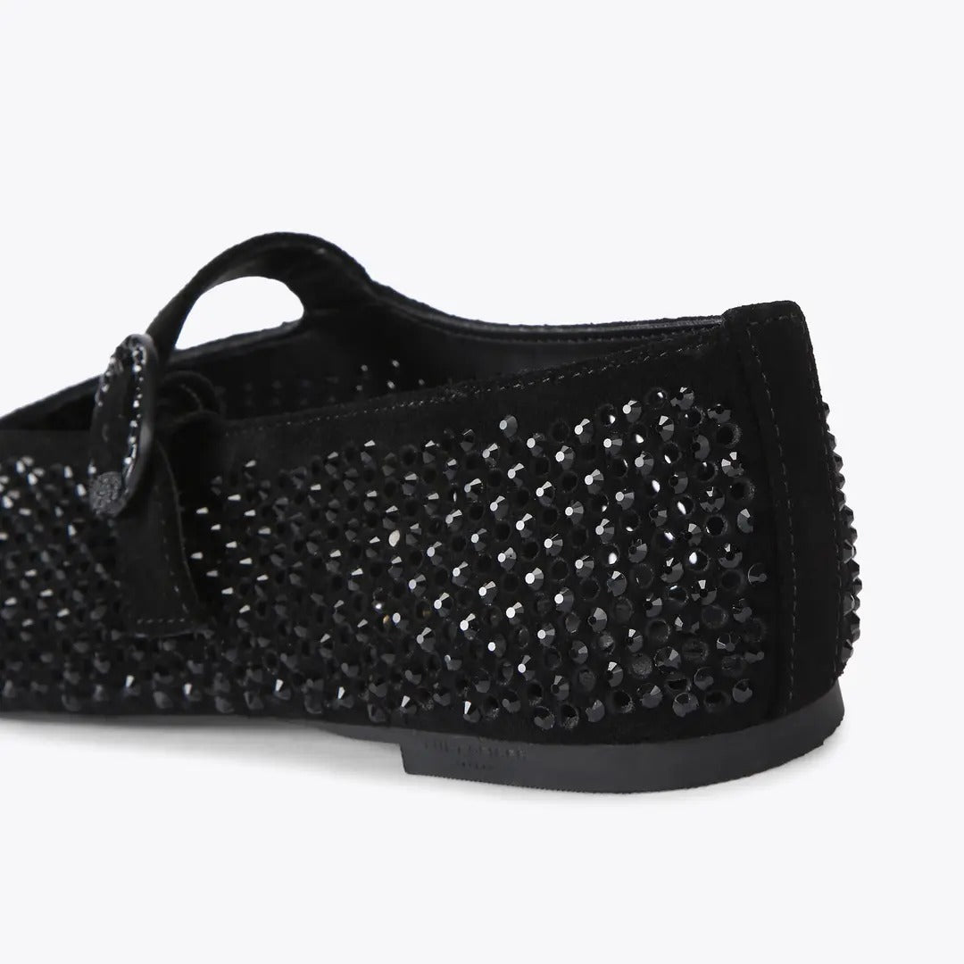 KURT GEIGER Ballerina Donna MAYFAIR-Black