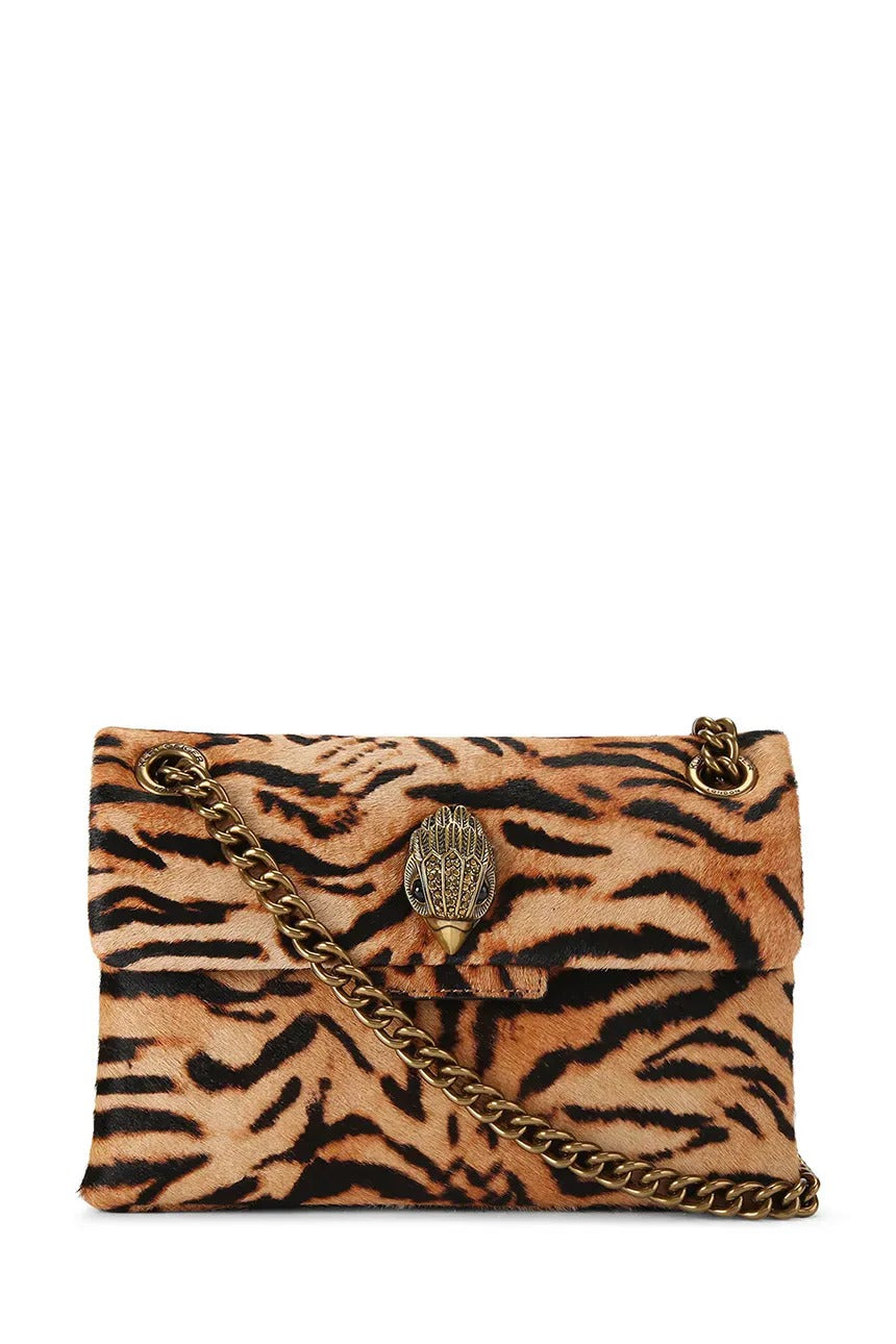 KURT GEIGER Borsa Mini Kensington LEATHER-Camel