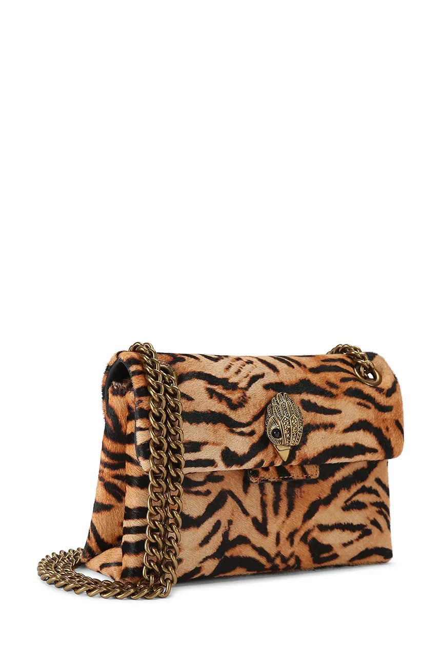 KURT GEIGER Borsa Mini Kensington LEATHER-Camel