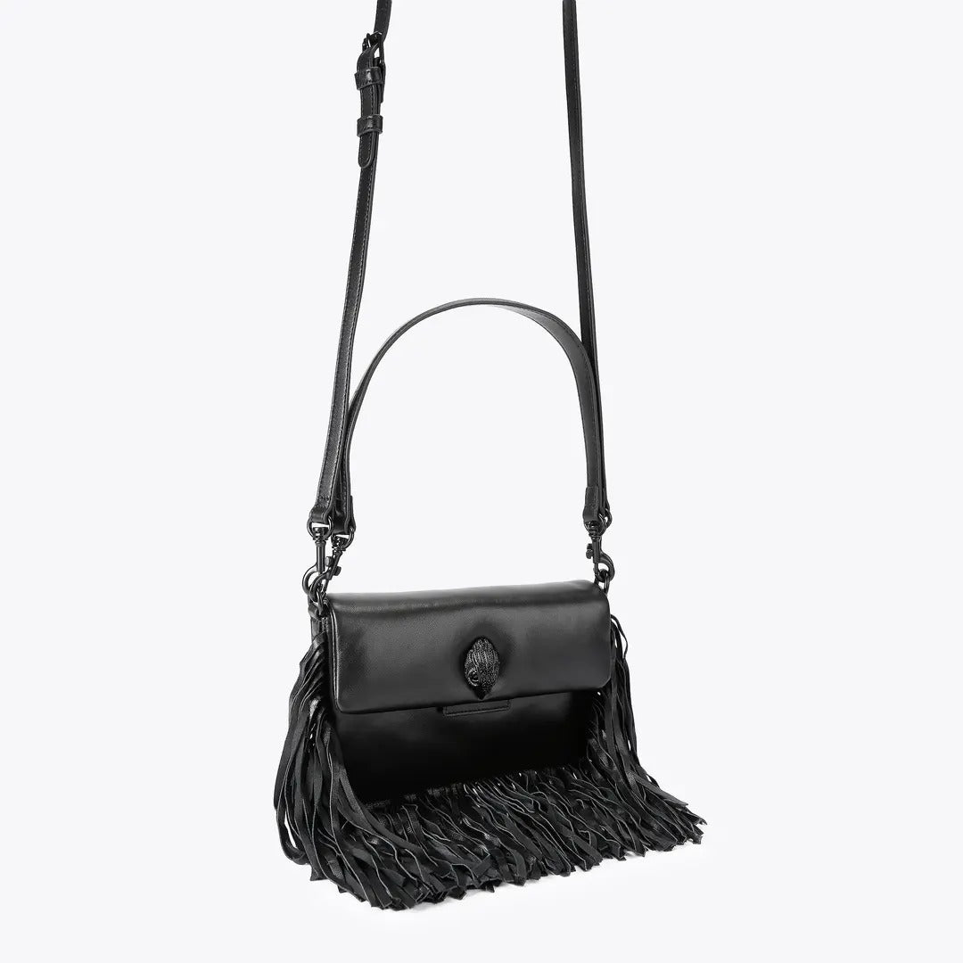 KURT GEIGER Borsa Oxford Fringe-Black