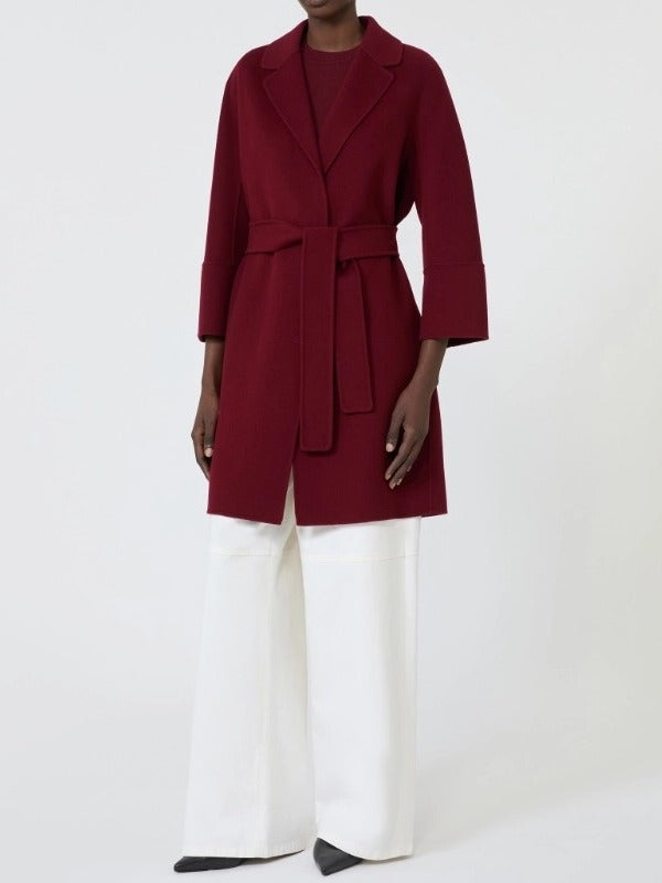 'S MAX MARA Cappotto Donna Arona-Bordeaux