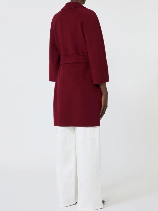 'S MAX MARA Cappotto Donna Arona-Bordeaux