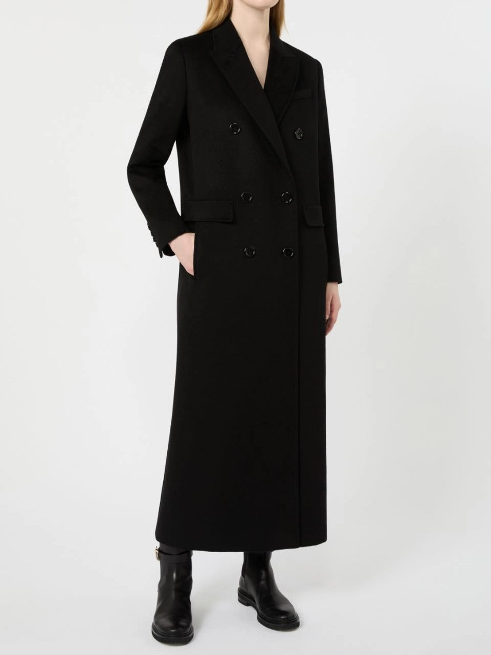 MAX MARA STUDIO Cappotto Donna Effige-Nero