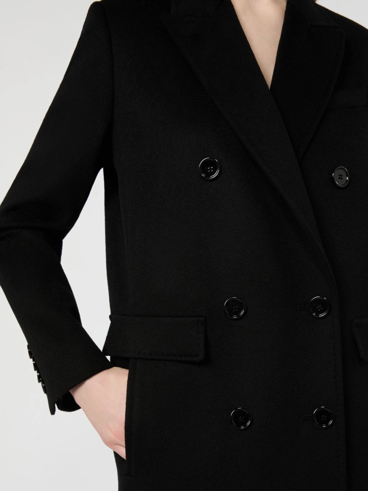 MAX MARA STUDIO Cappotto Donna Effige-Nero
