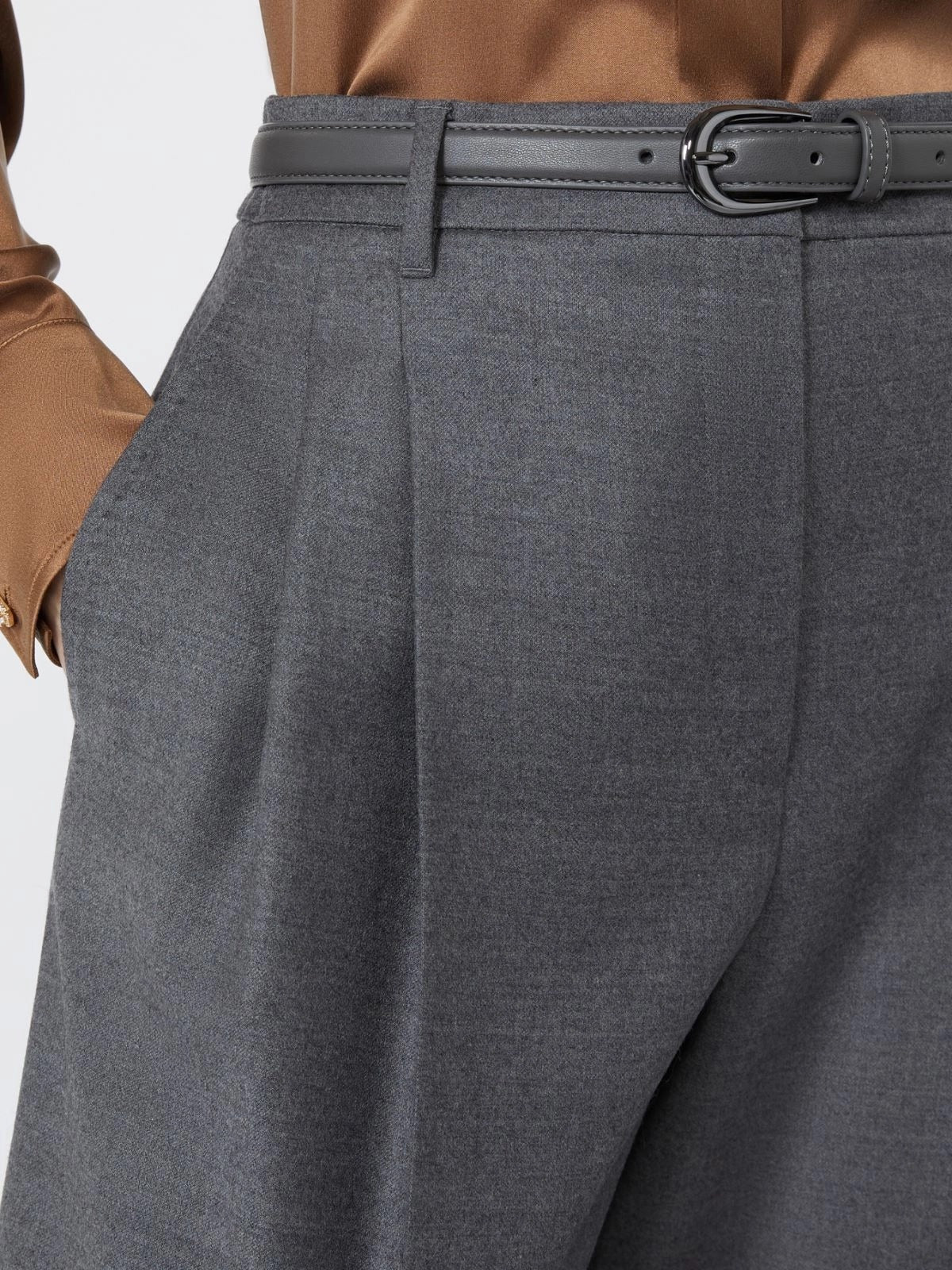 MAX MARA STUDIO Pantalone Donna Lago-Grigio Scuro