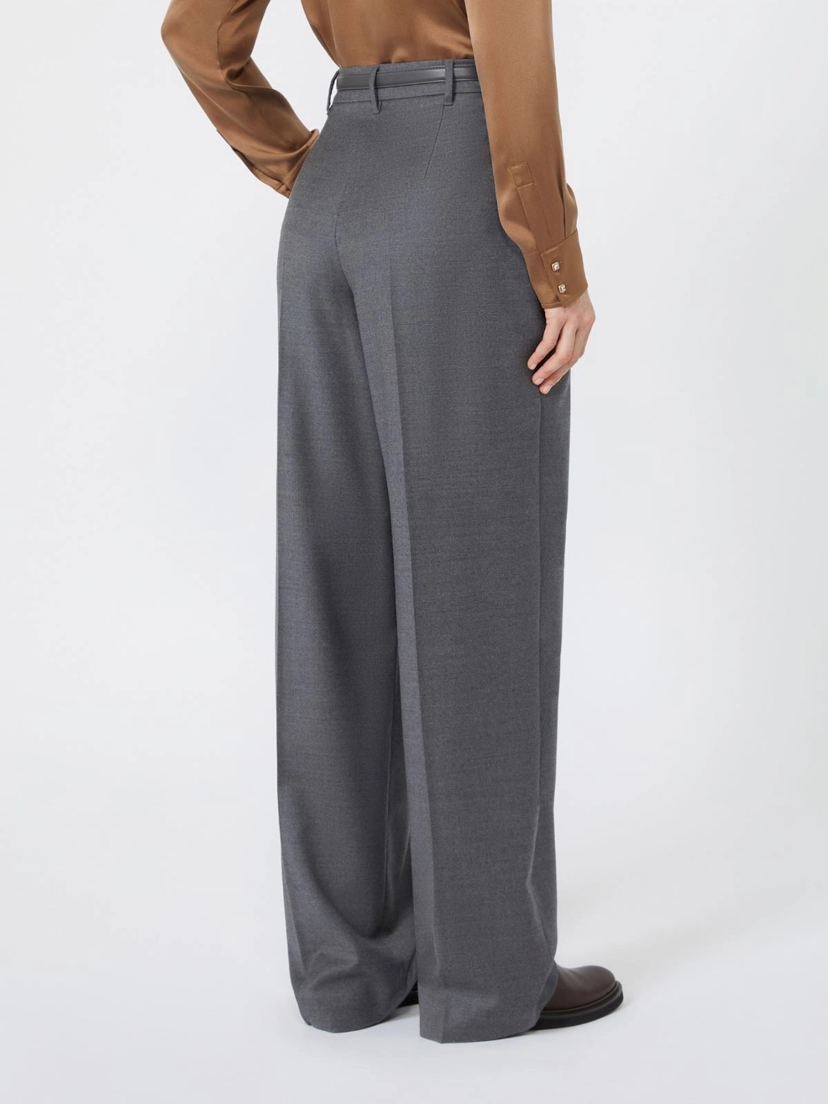 MAX MARA STUDIO Pantalone Donna Lago-Grigio Scuro