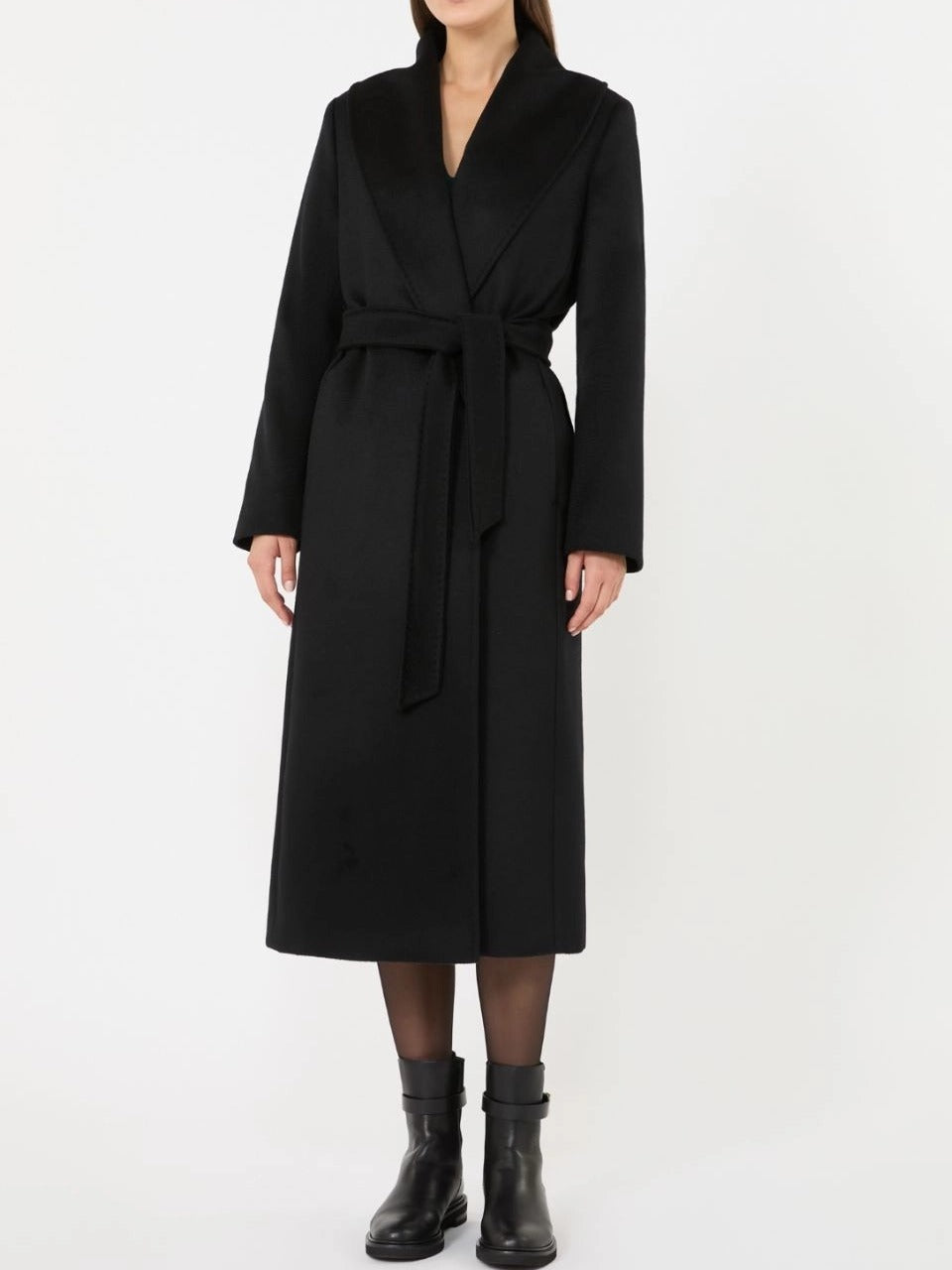 MAX MARA STUDIO Cappotto Donna Loriana-Nero