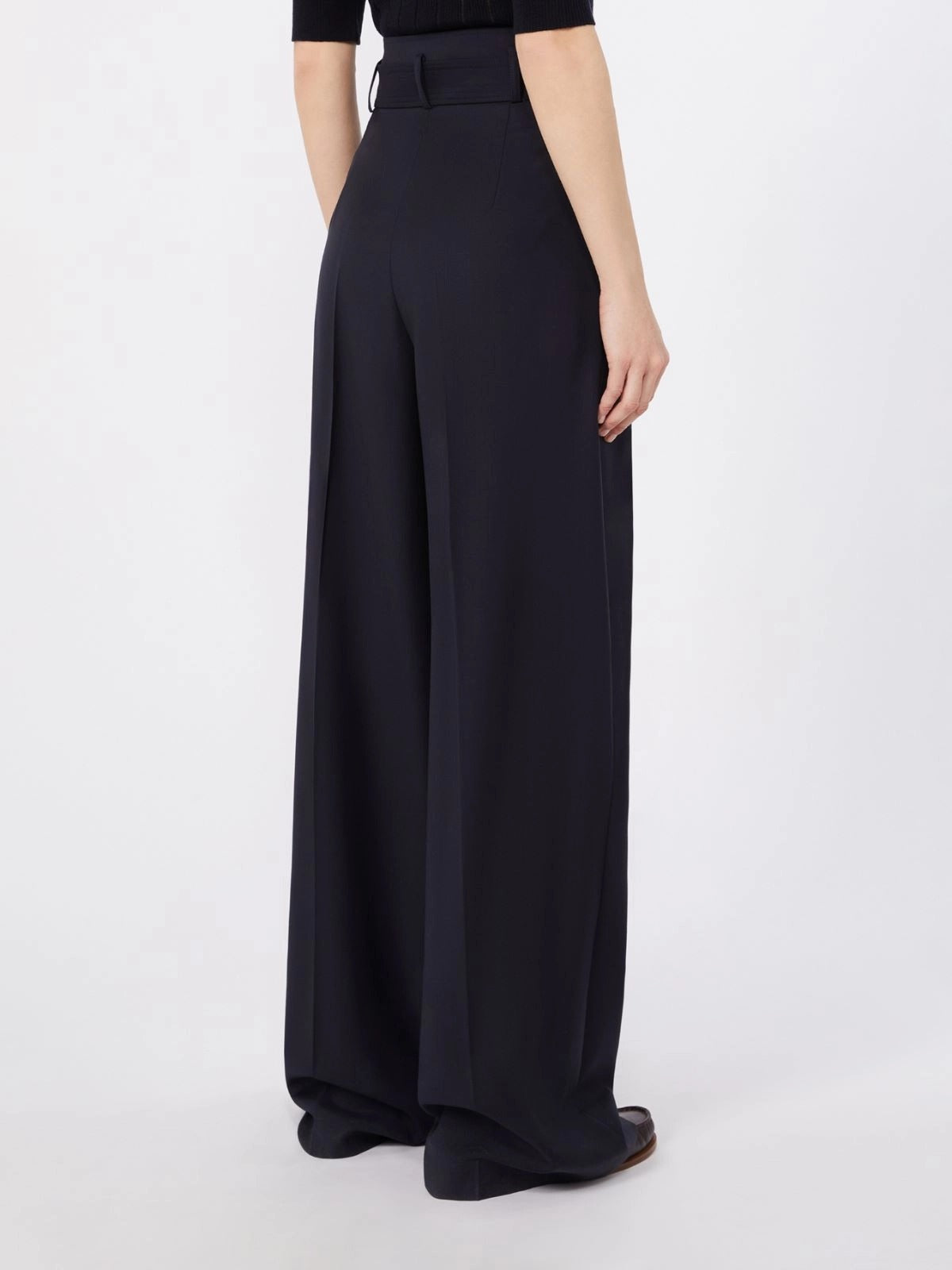 MAX MARA STUDIO Pantalone Donna Serio-Blu