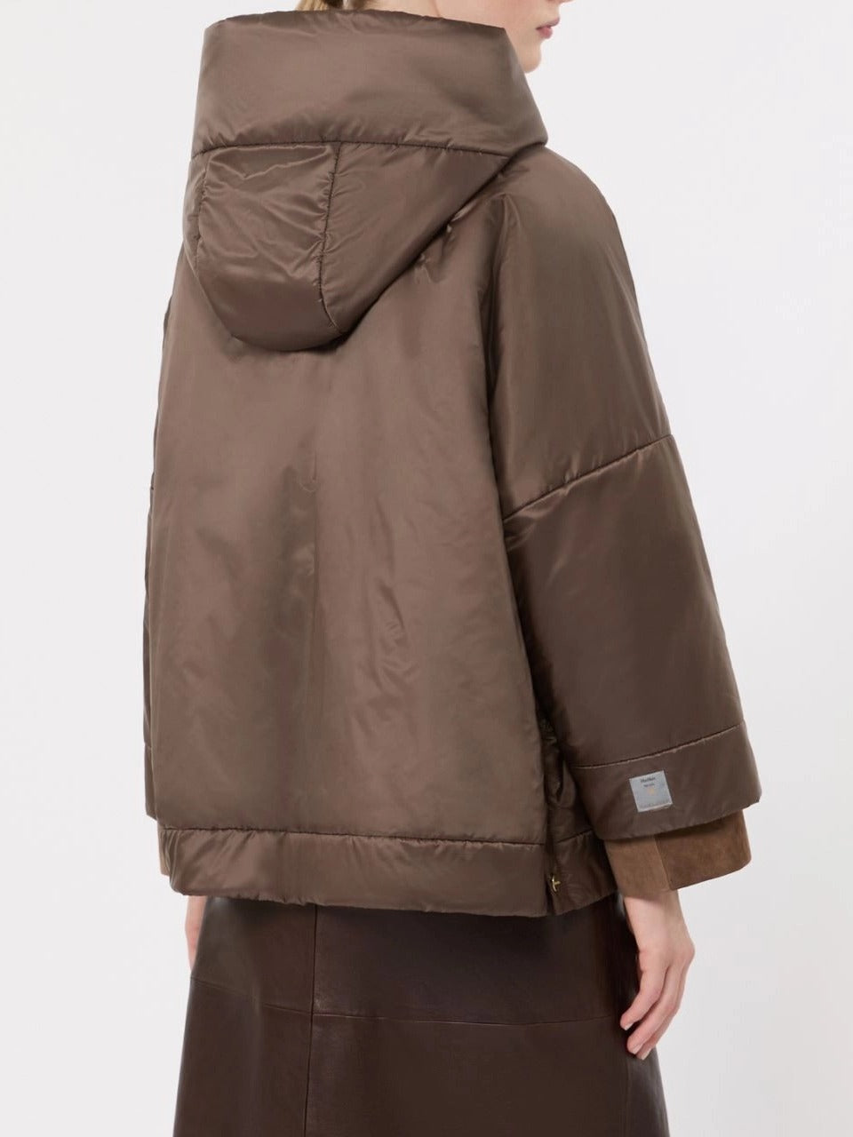 MAX MARA THE CUBE Piumino Donna Fiore-Marrone Gold