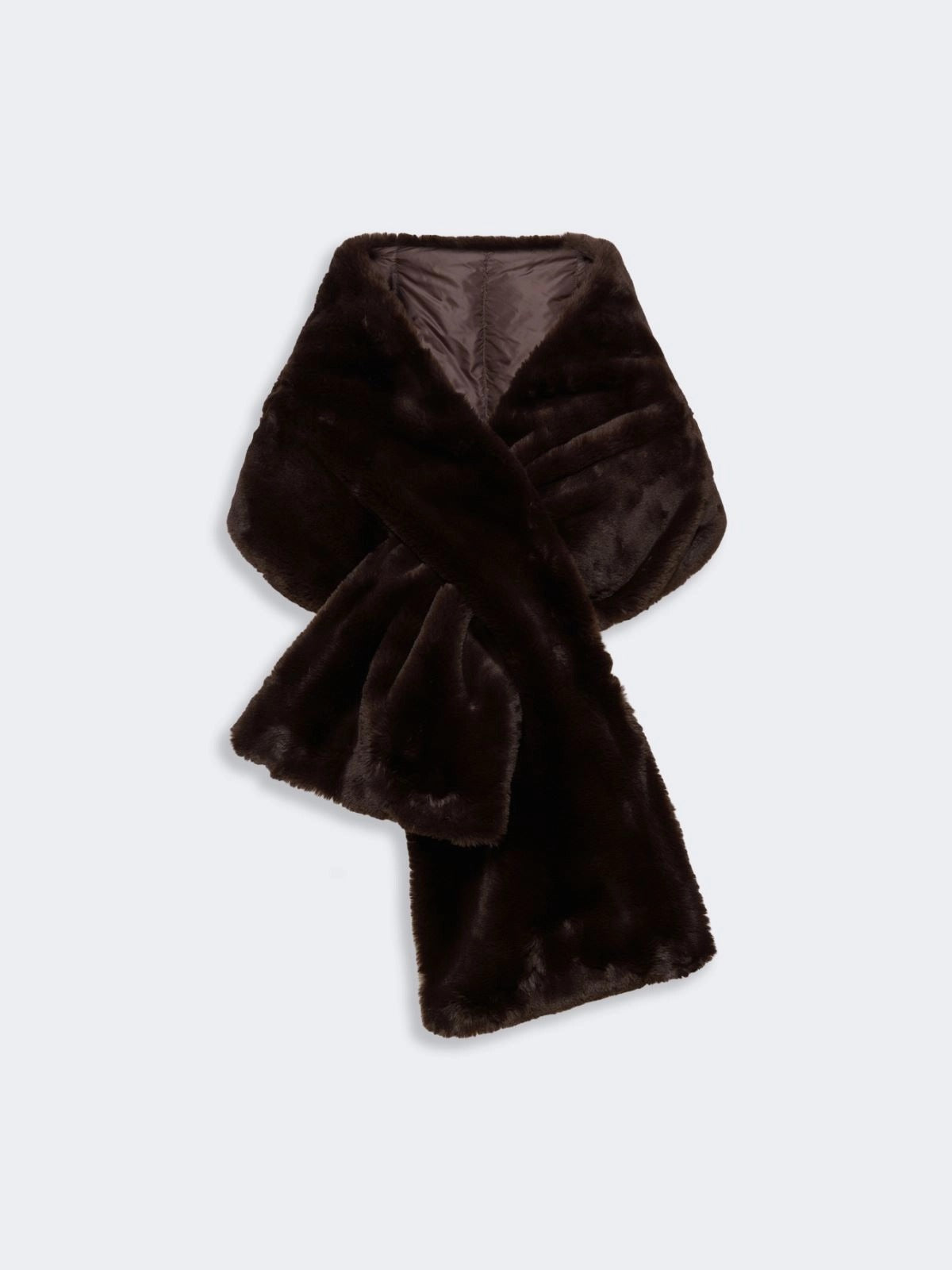 MAX MARA THE CUBE Stola Donna Piacere-Marrone Scuro