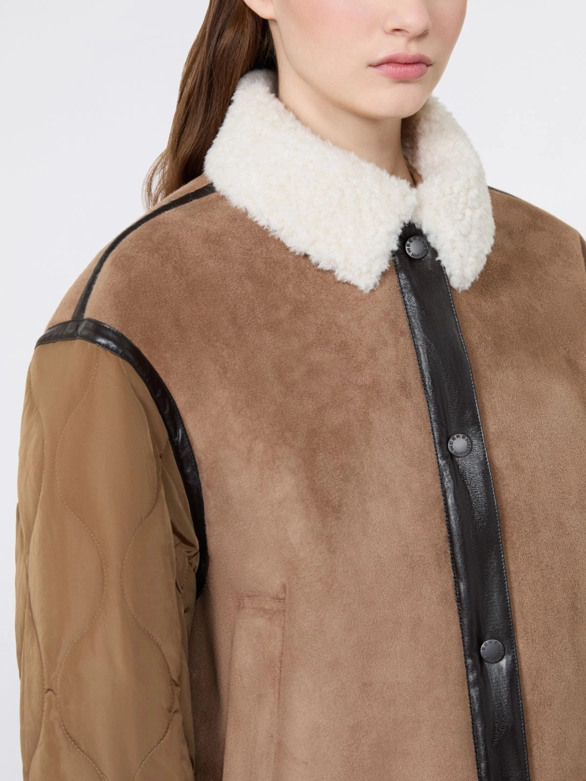 WEEKEND MAX MARA Giacca Donna Gessati-Cammello