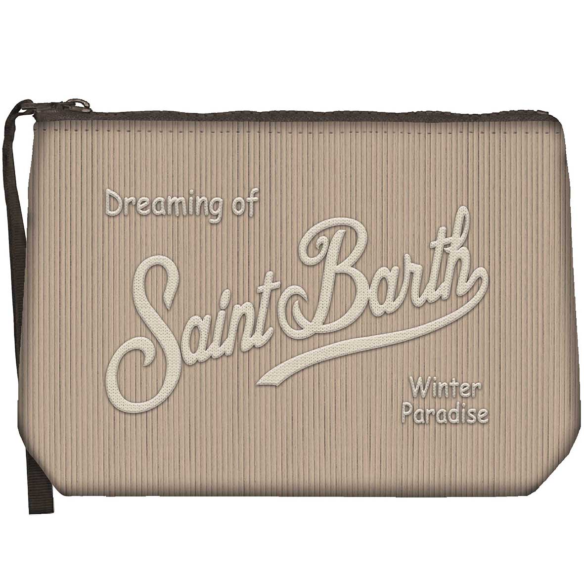 MC2 SAINT BARTH Pochette ALINE CORDUROY S-Beige