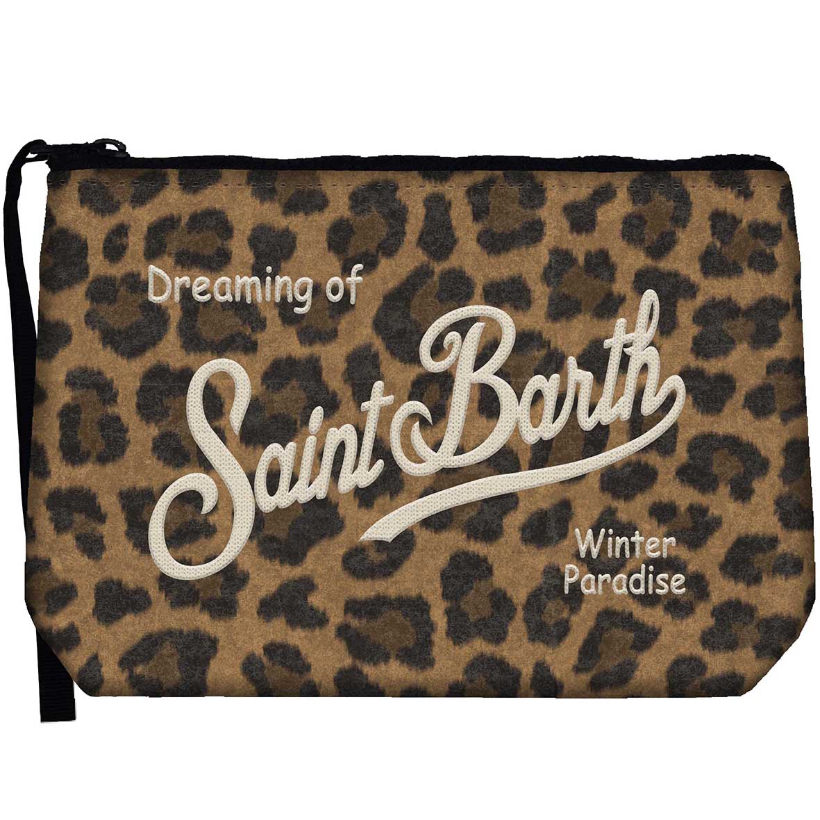MC2 SAINT BARTH Pochette ALINE FELT-Leo Marrone