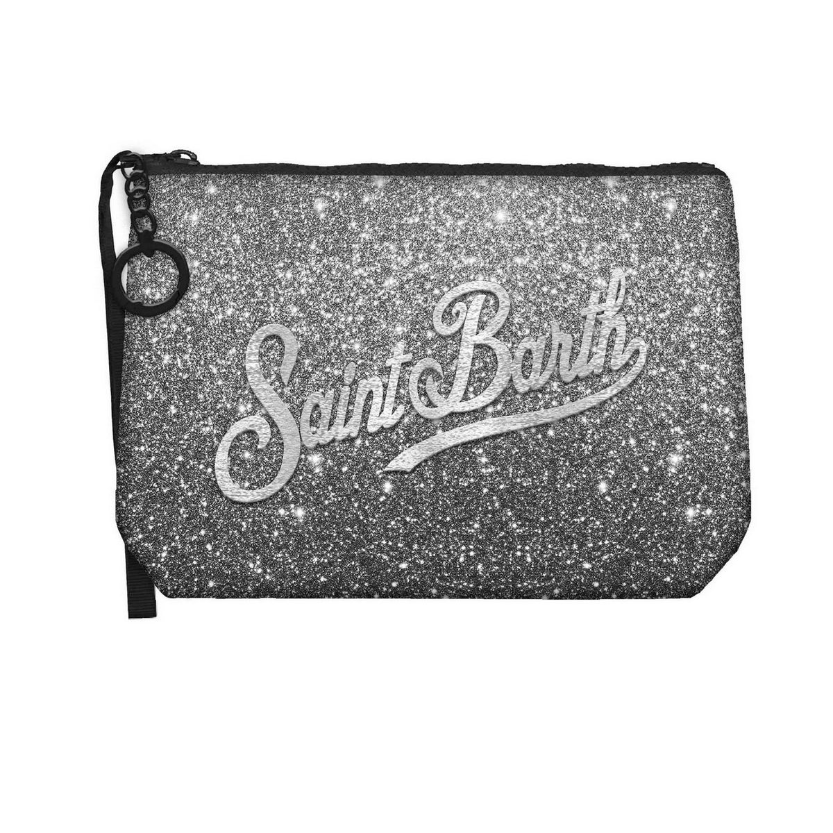 MC2 SAINT BARTH Pochette ALINE MINI LUREX-Nero