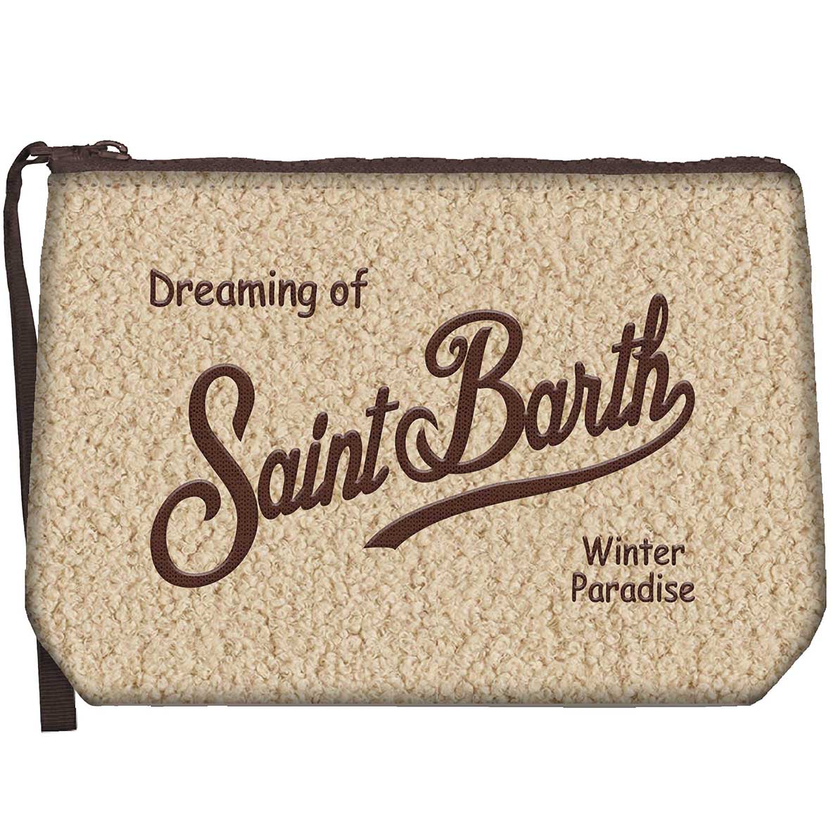 MC2 SAINT BARTH Pochette ALINE TEDDY-Beige