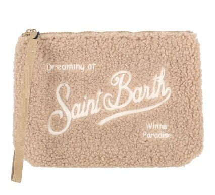 MC2 SAINT BARTH Pochette ALINE TEDDY-Beige
