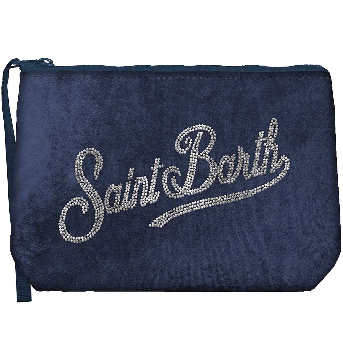MC2 SAINT BARTH Pochette ALINE VELVET-Navy