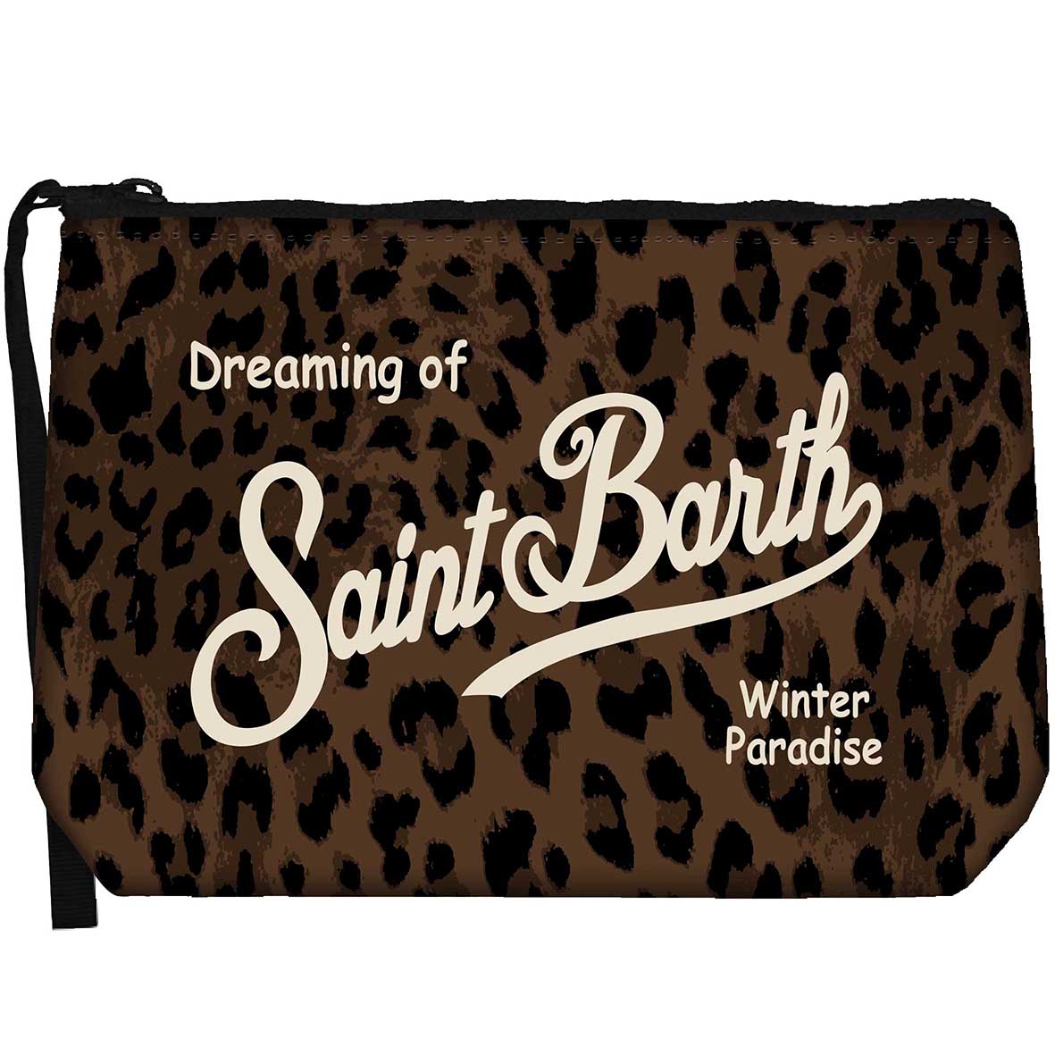 MC2 SAINT BARTH Pochette ALINE W-Dark Leo Marrone